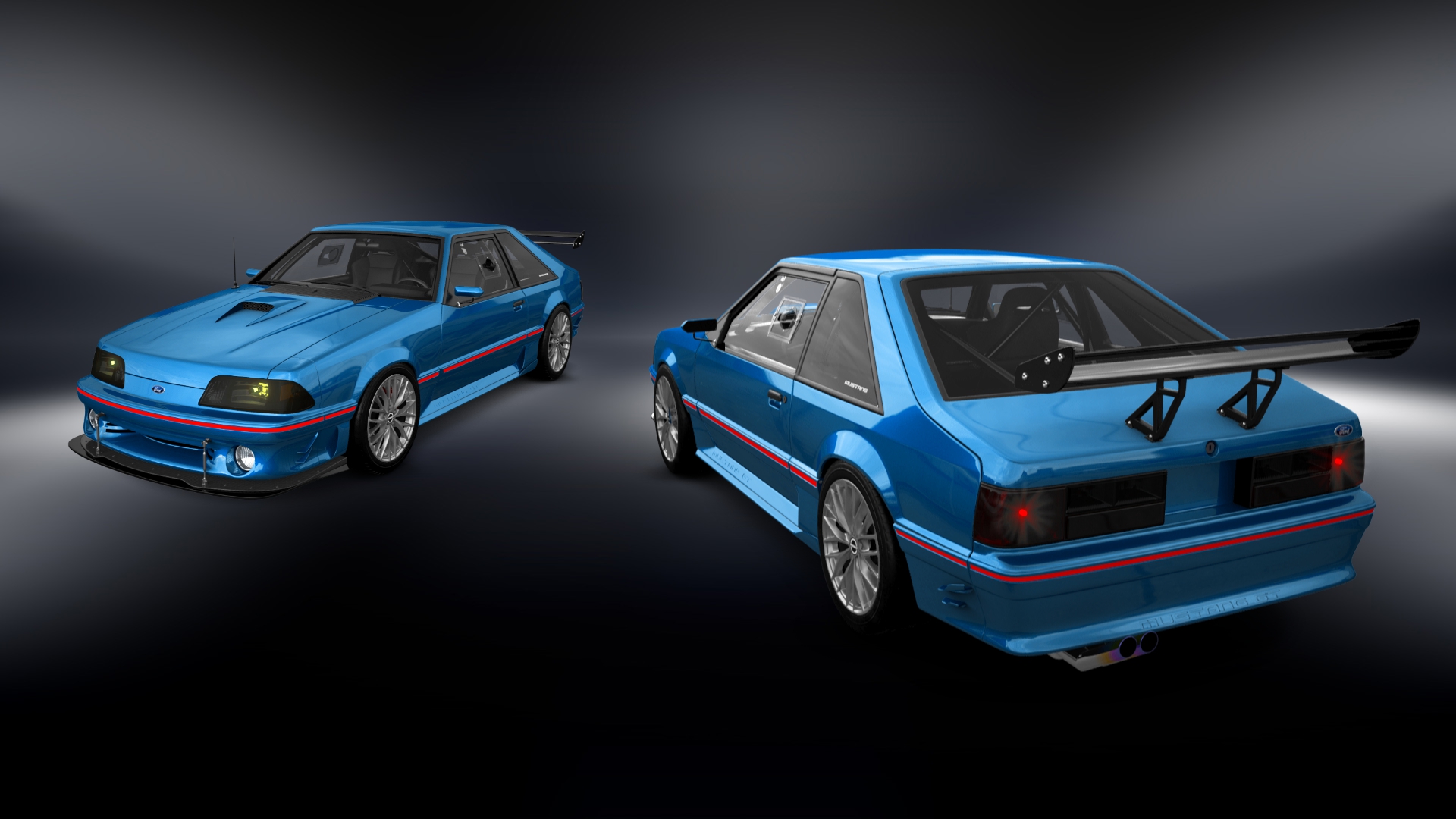 Ford Mustang 3 Door Hatchback 1988 tuning