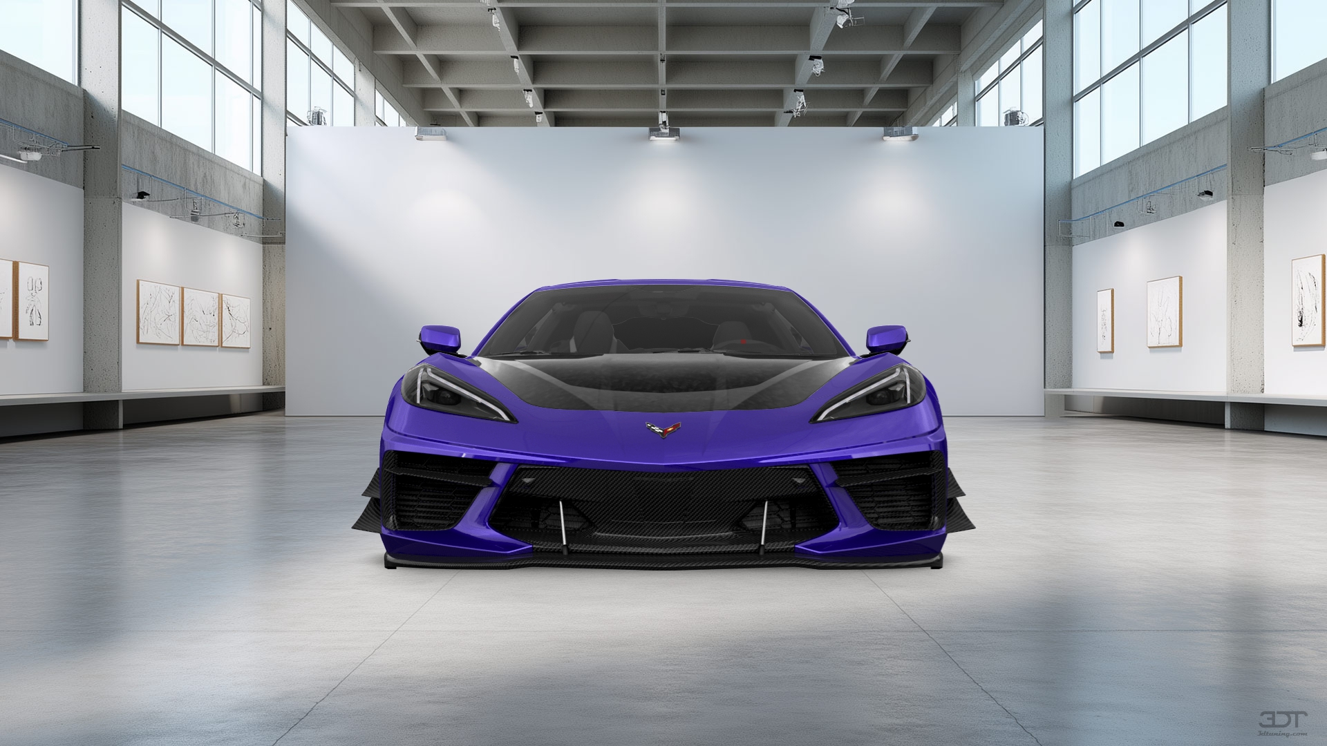 Chevrolet Corvette 2 door targa top 2020 tuning
