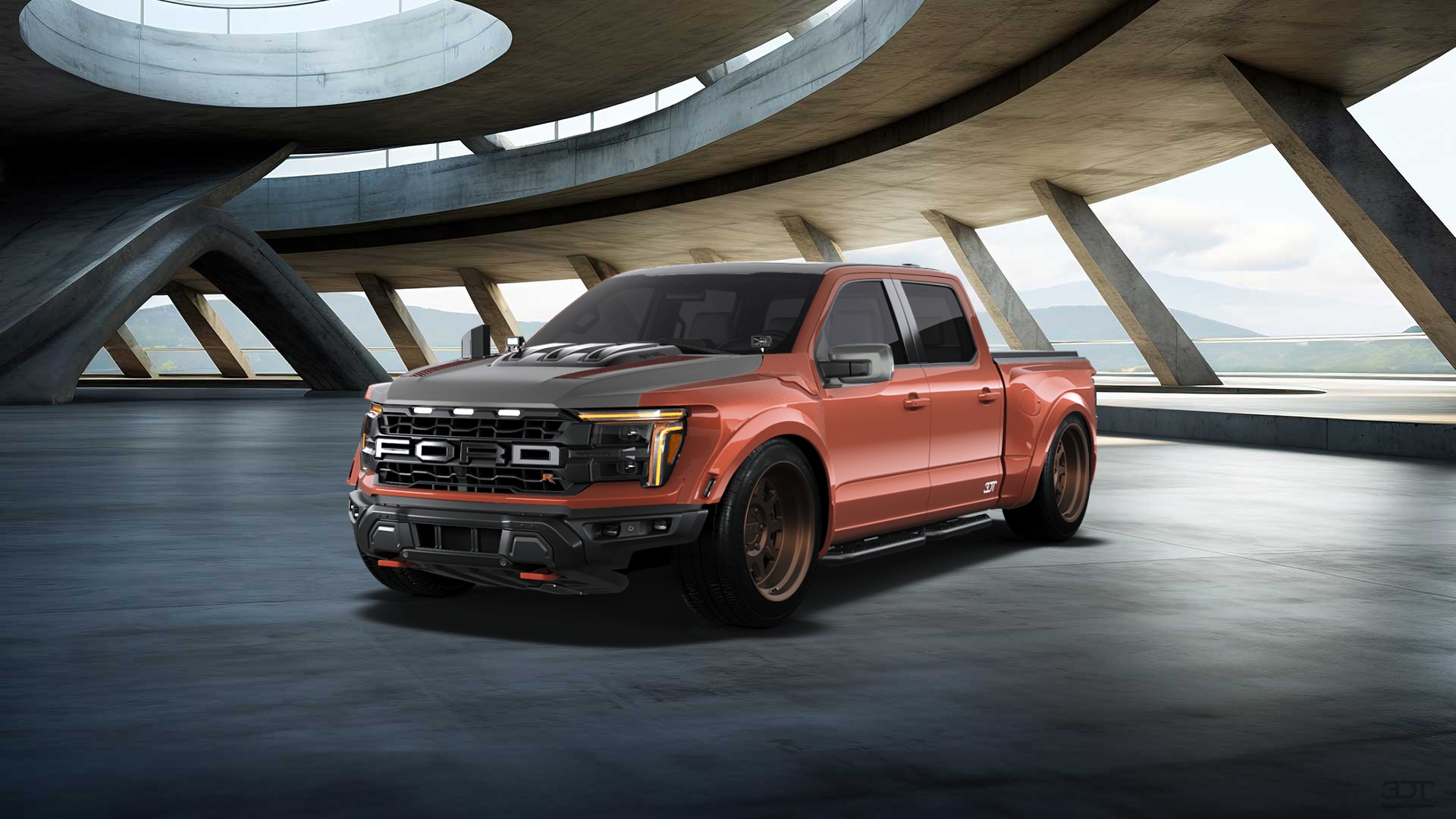 Ford F-150 Raptor 4 Door pickup truck 2024 tuning