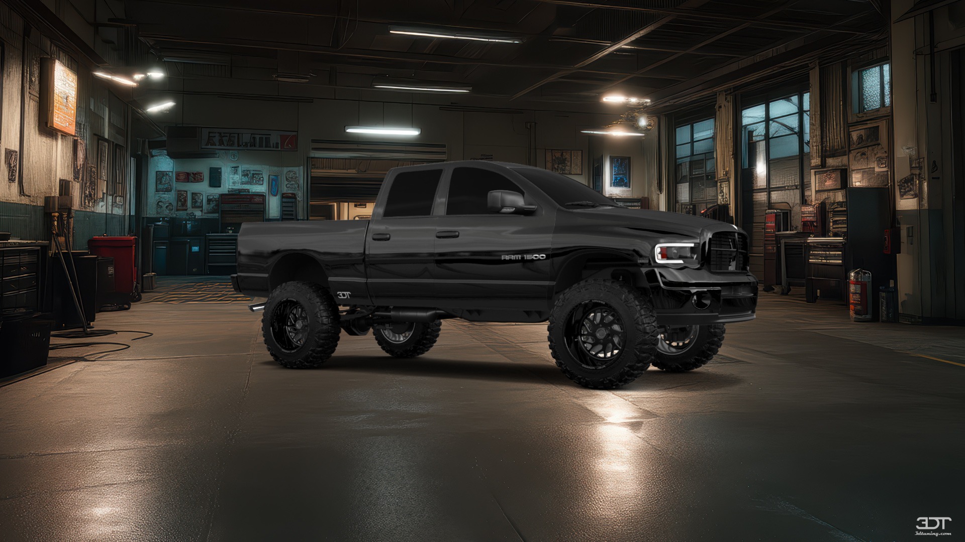 Dodge Ram 1500 6.4 ft box 4 Door pickup truck 2002 tuning