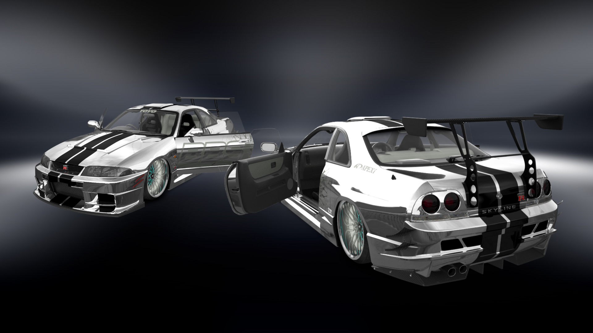 Nissan Skyline GT-R 2 Door Coupe 1995 tuning