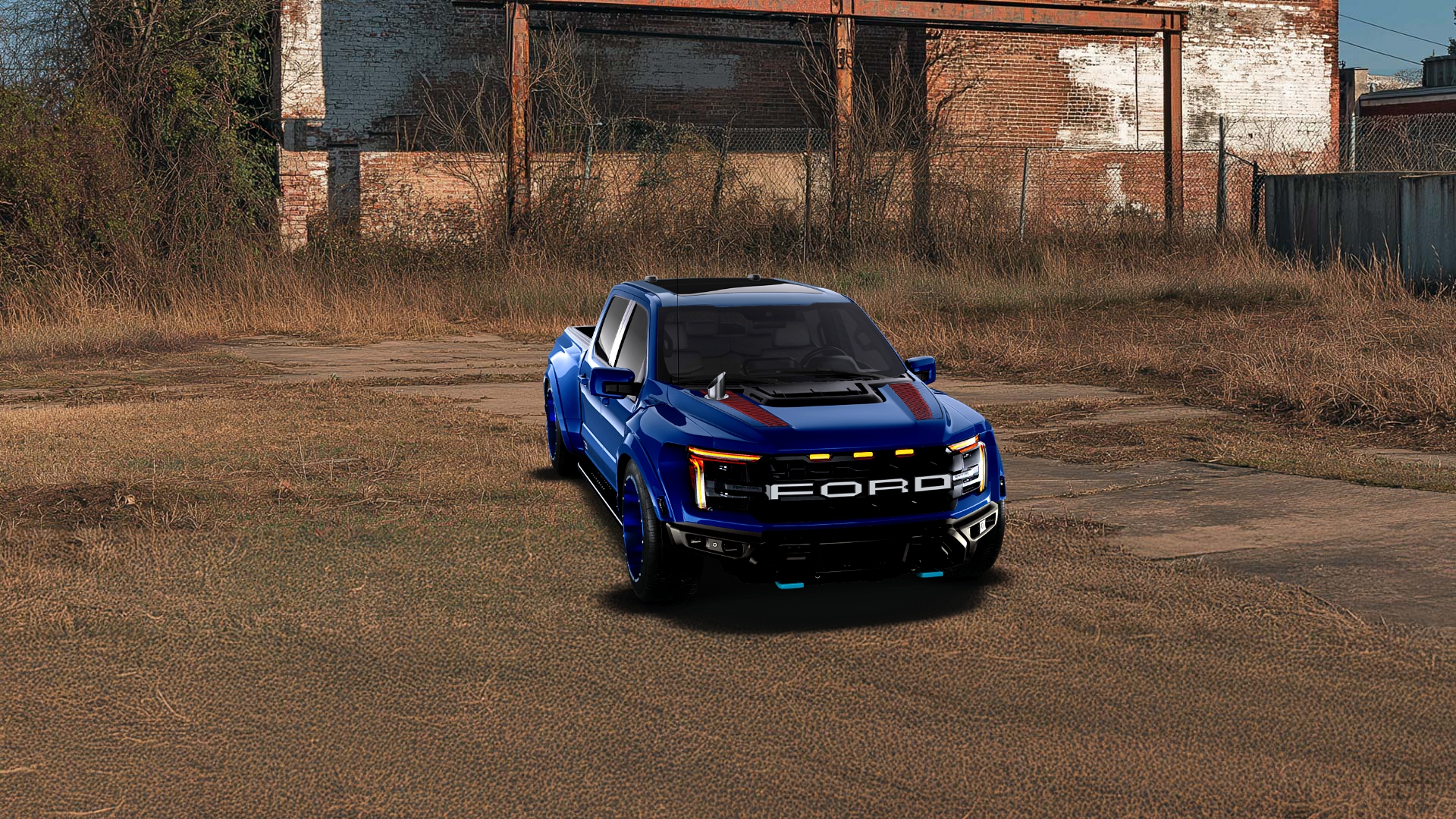 Ford F-150 Raptor 4 Door pickup truck 2024 tuning