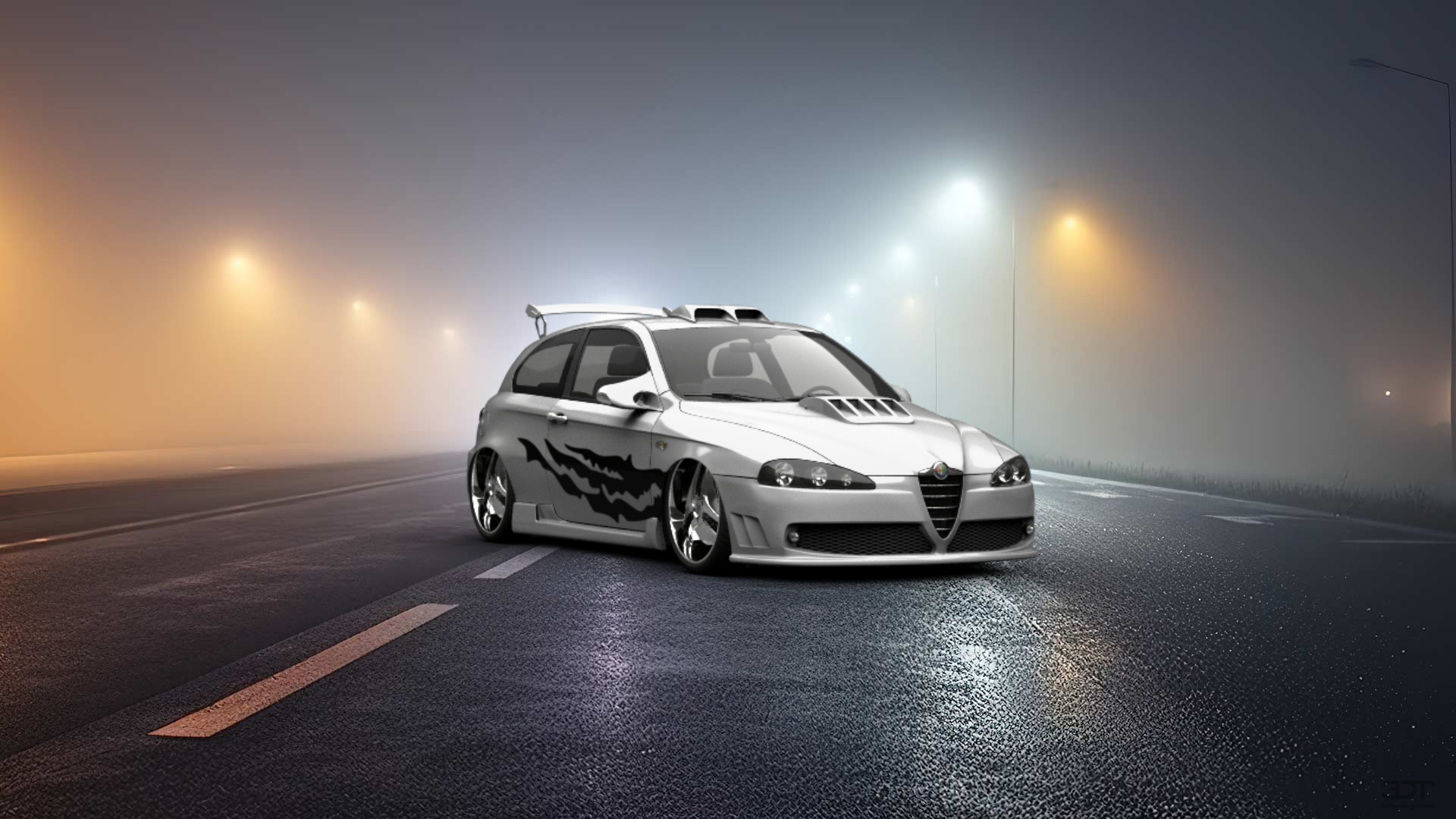 Alfa Romeo 147 3 Door Hatchback 2009