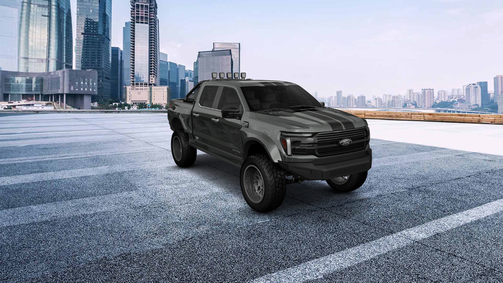 Ford F-150 SuperCrew 4 Door pickup truck 2024 tuning