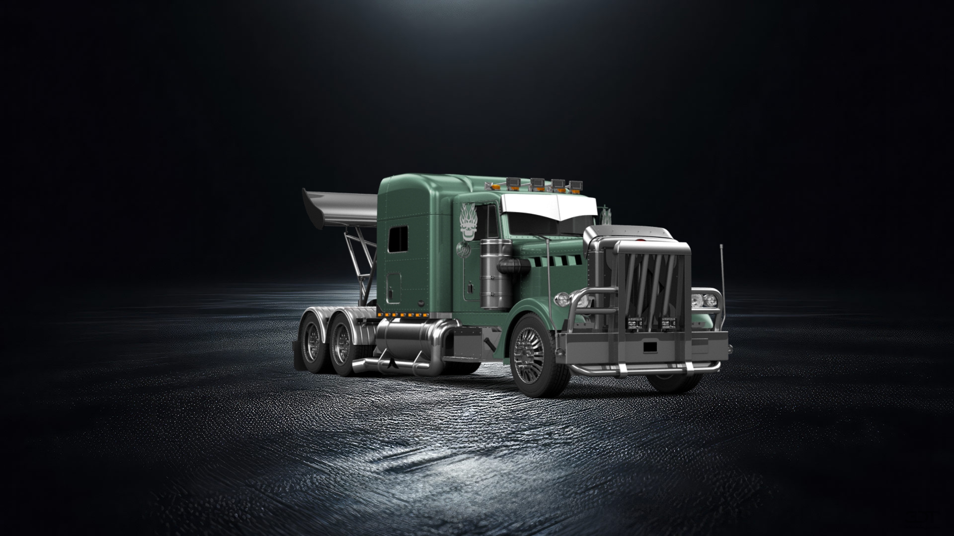 Peterbilt 359 Truck 1987 tuning