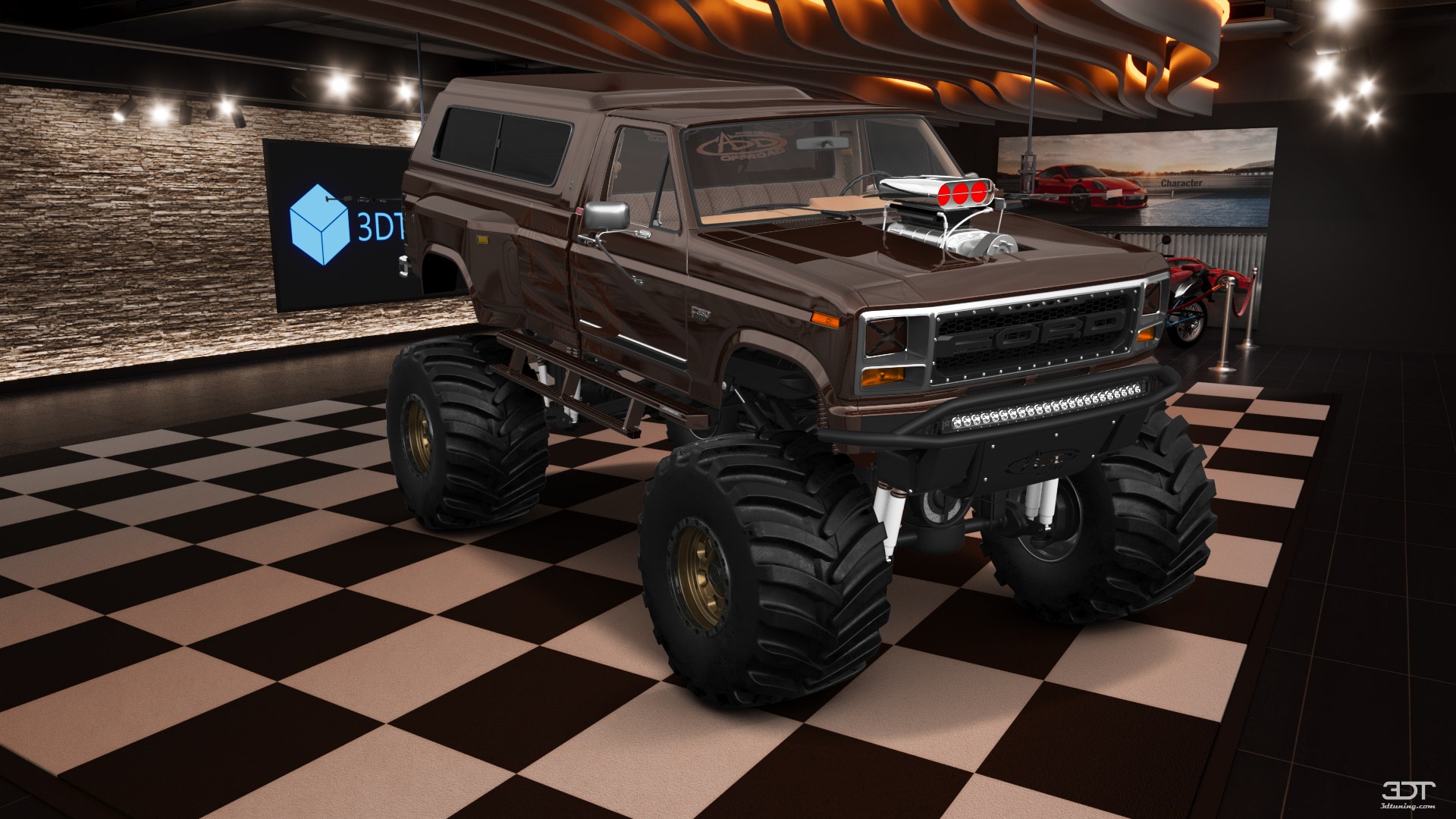 Tuning Ford F-350 Dually Regular Cab 2 Door pickup truck 1980