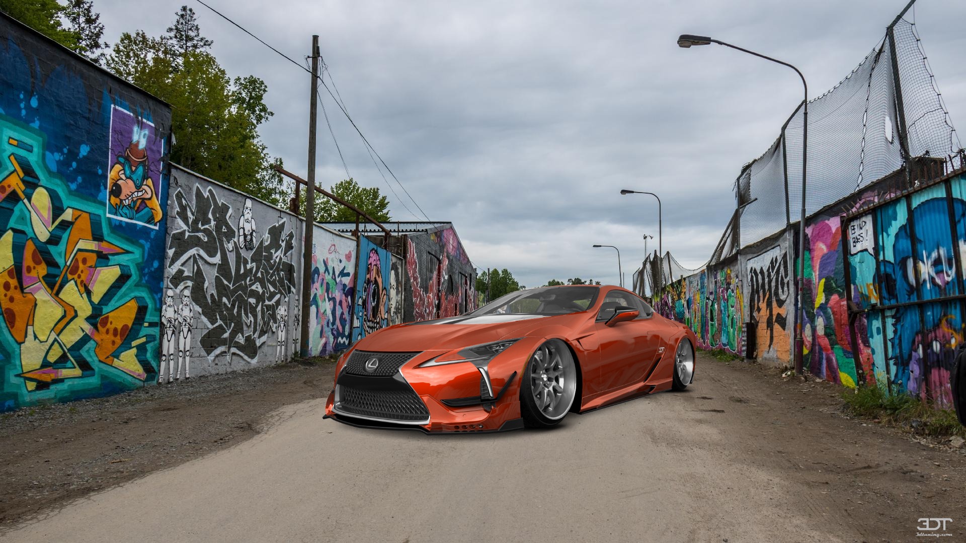 Lexus LC500 2 door fastback coupe 2017 tuning