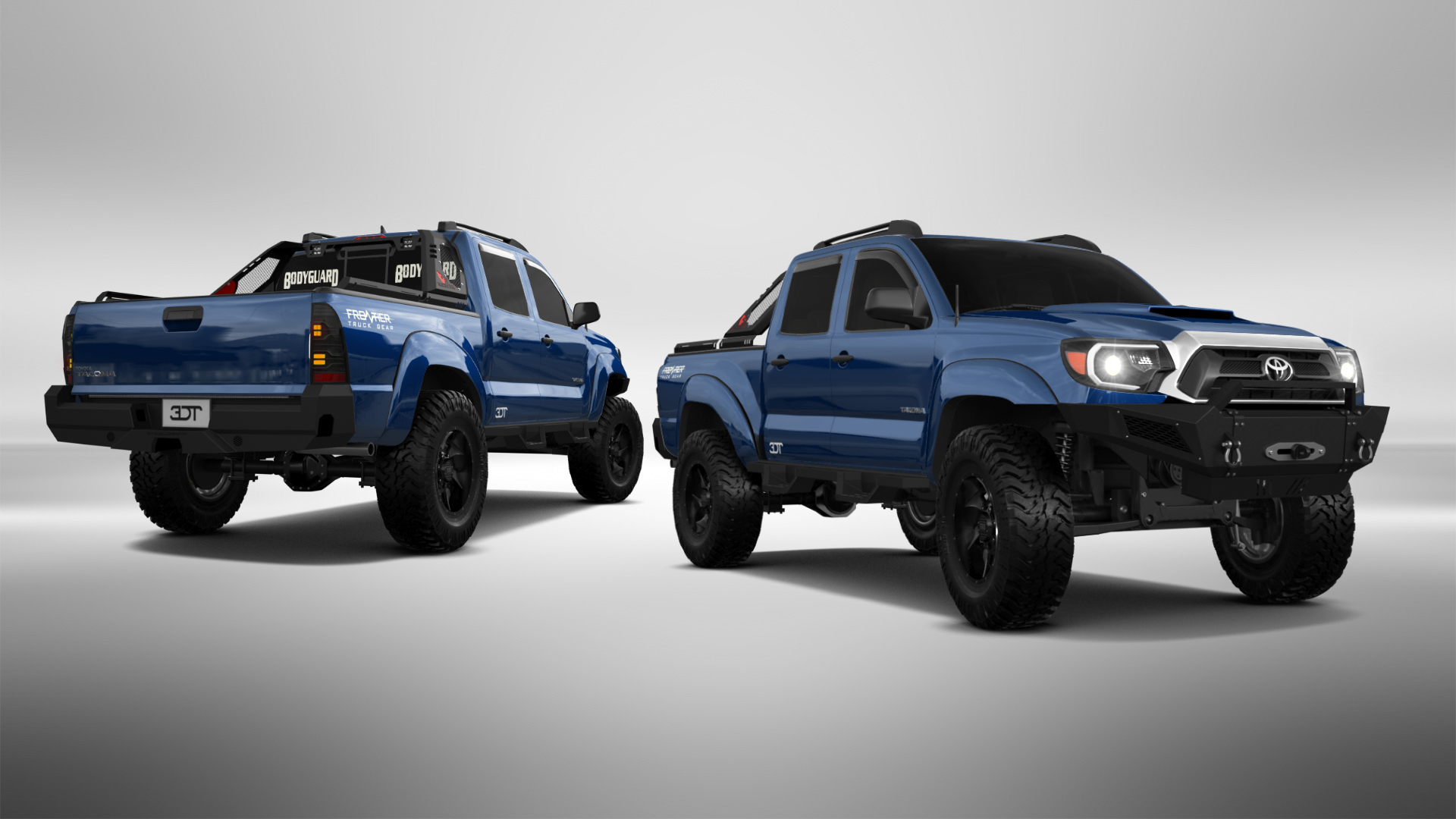 Toyota Tacoma Crew Cab 5.1 ft box 4 Door pickup truck 2012