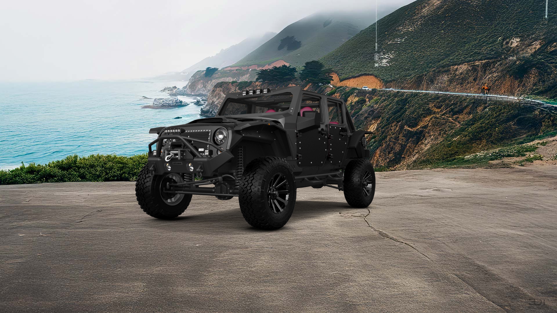 Jeep Wrangler Unlimited JK Rubicon Recon 4 Door SUV 2017 tuning