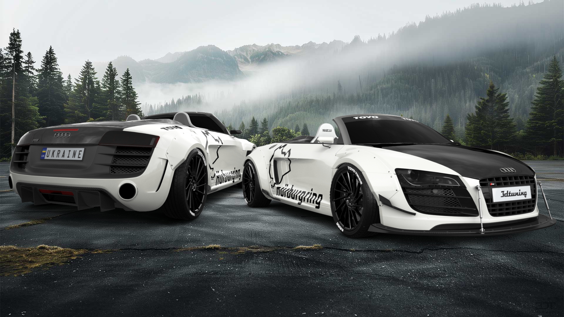 Audi R8 Spyder 2 Door Convertible 2008
