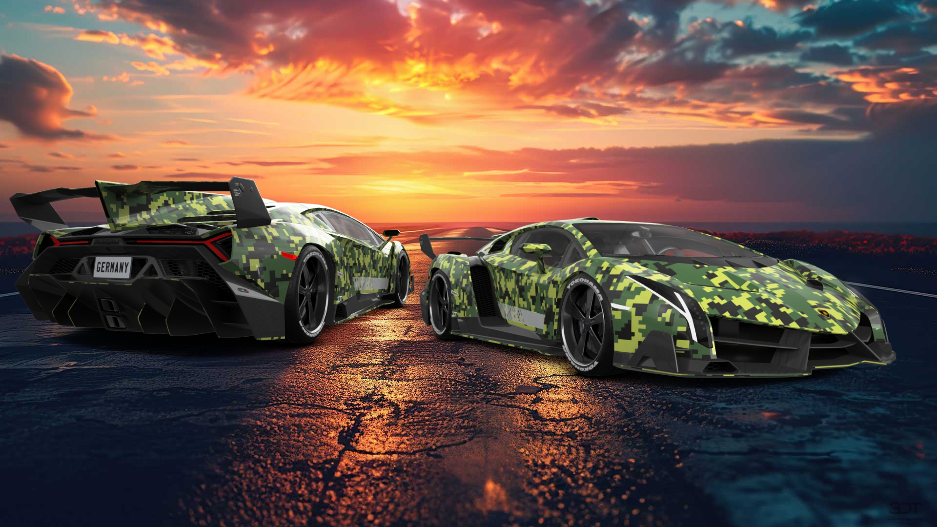 Lamborghini Veneno 2 Door Coupe 2013 tuning