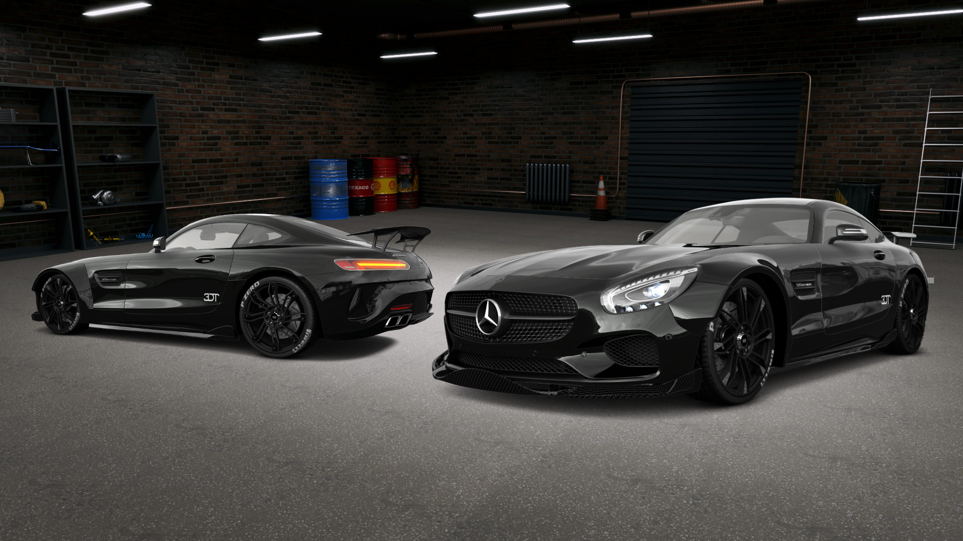 Tuning Mercedes AMG GT 2 door fastback coupe 2016
