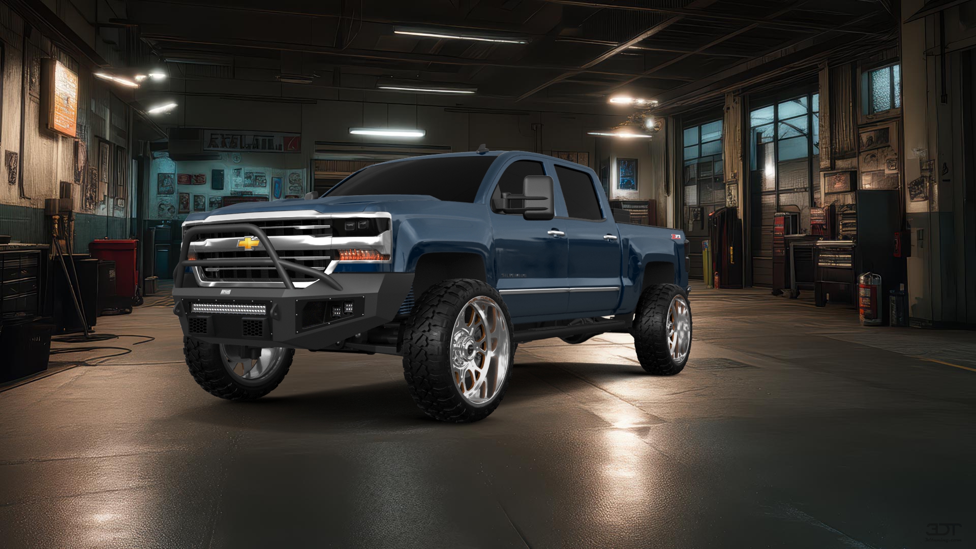 Chevrolet Silverado 1500 4 Door pickup truck 2016 tuning