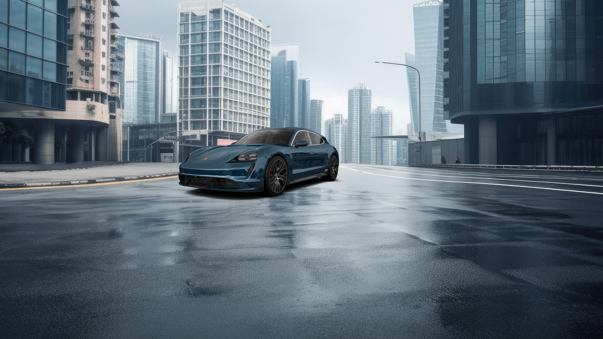 Porsche Taycan Sport Turismo Shooting Brake 2019 tuning