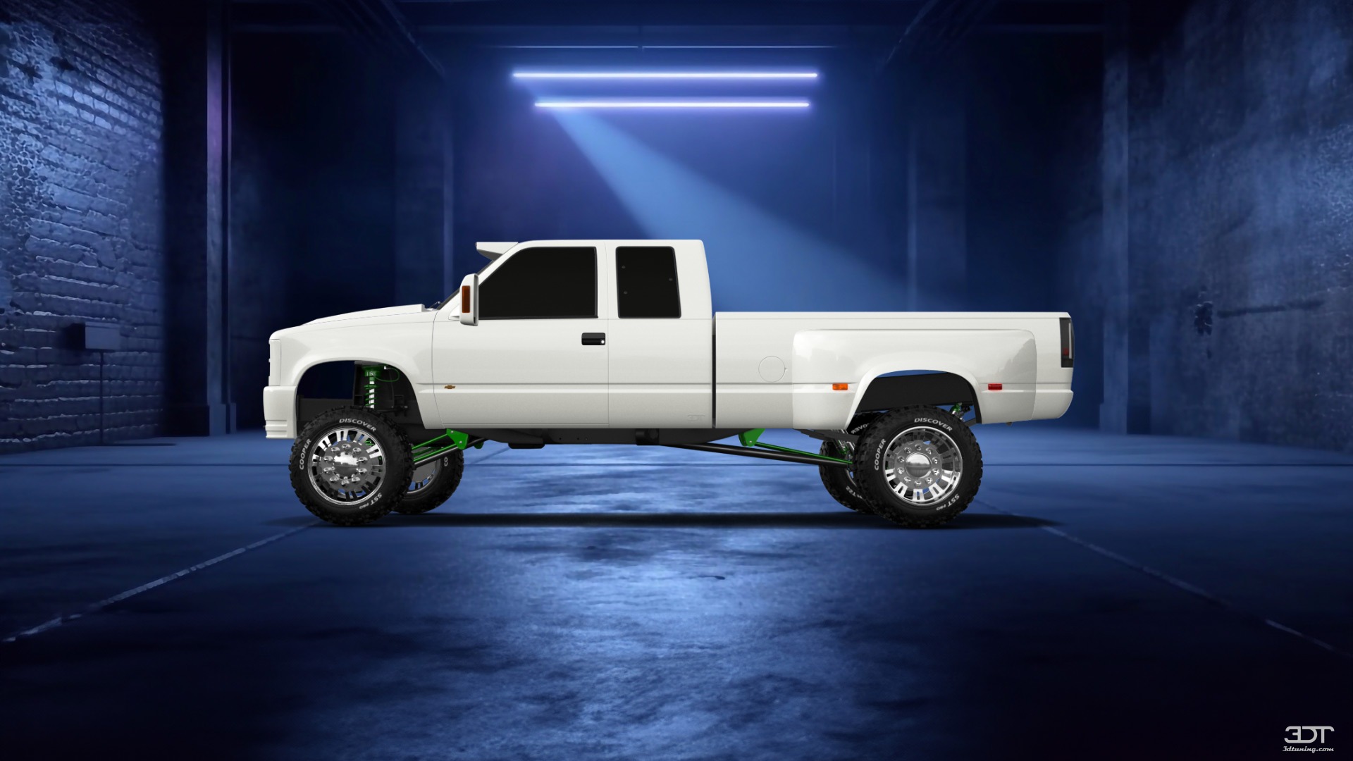 Chevrolet K3500 Extended Cab Pickup Truck 1988