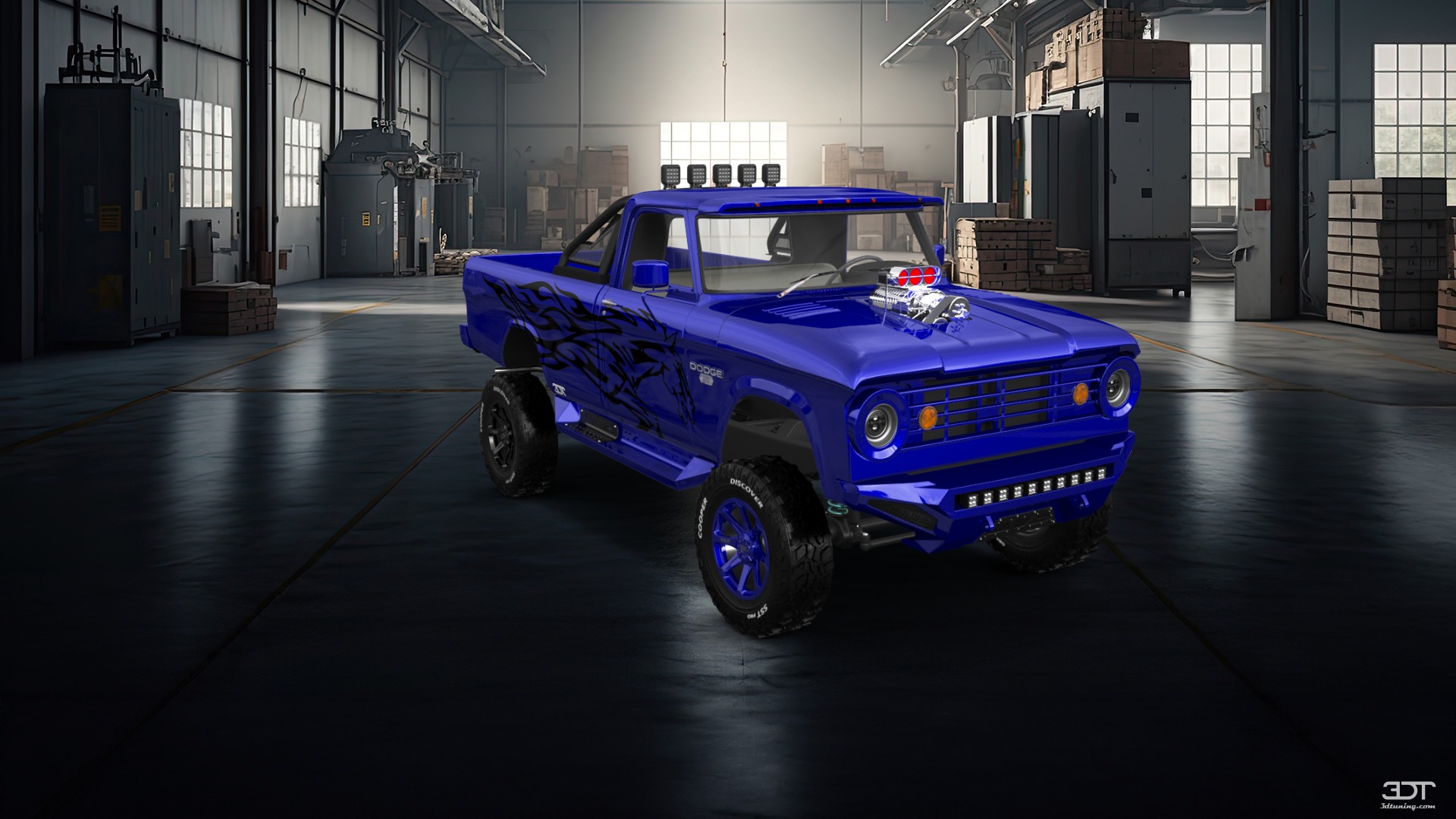 Dodge Power Wagon W200 2 Door pickup truck 1966