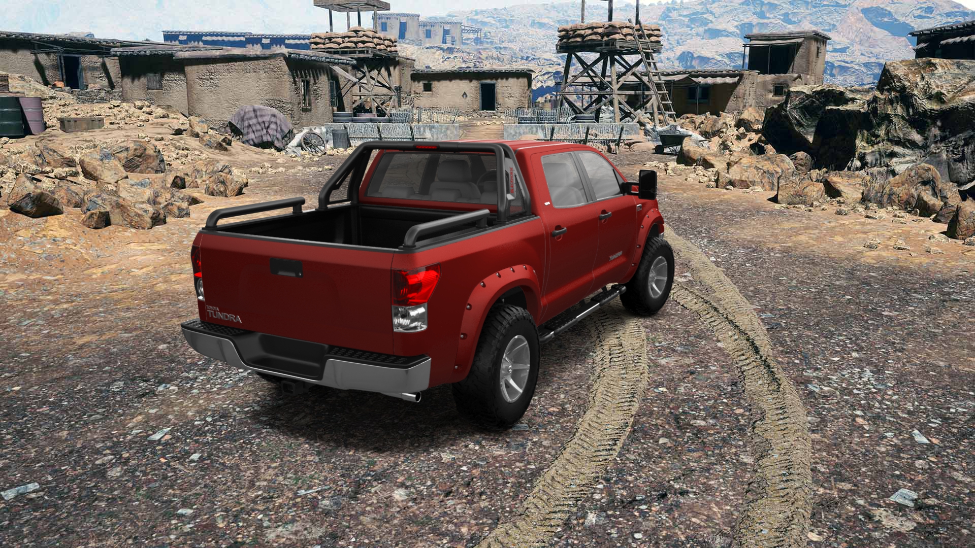 Toyota Tundra 5.5 ft box 4 Door pickup truck 2007 tuning