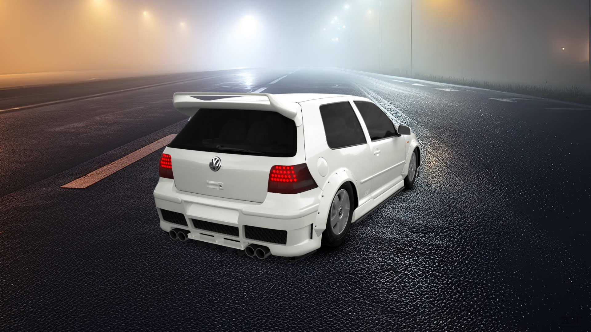 Volkswagen Golf 4 (mk4) 3 Door Hatchback 1997 tuning