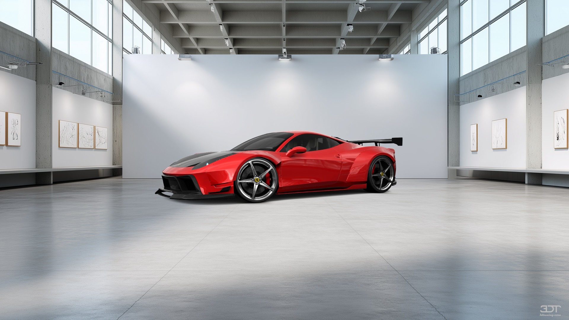 Ferrari 458 Italia 2 door spider 2010 tuning