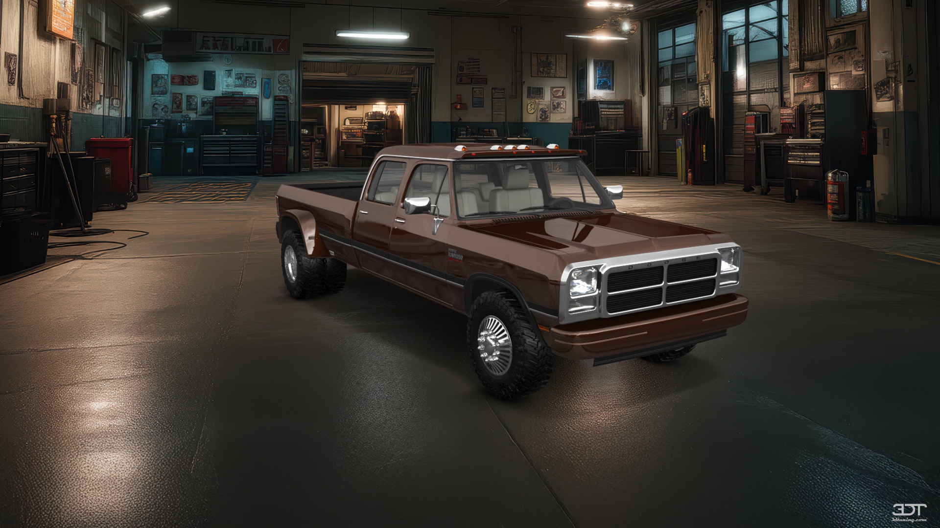 Dodge Ram 350 4 Door pickup truck 1991 tuning