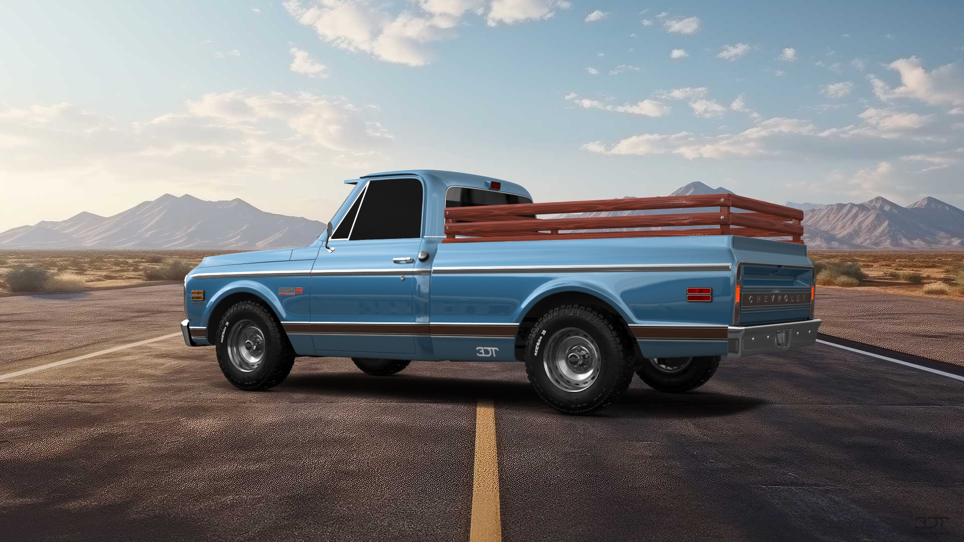 Chevrolet C-10 Cheyenne 2 Door pickup truck 1972 Images