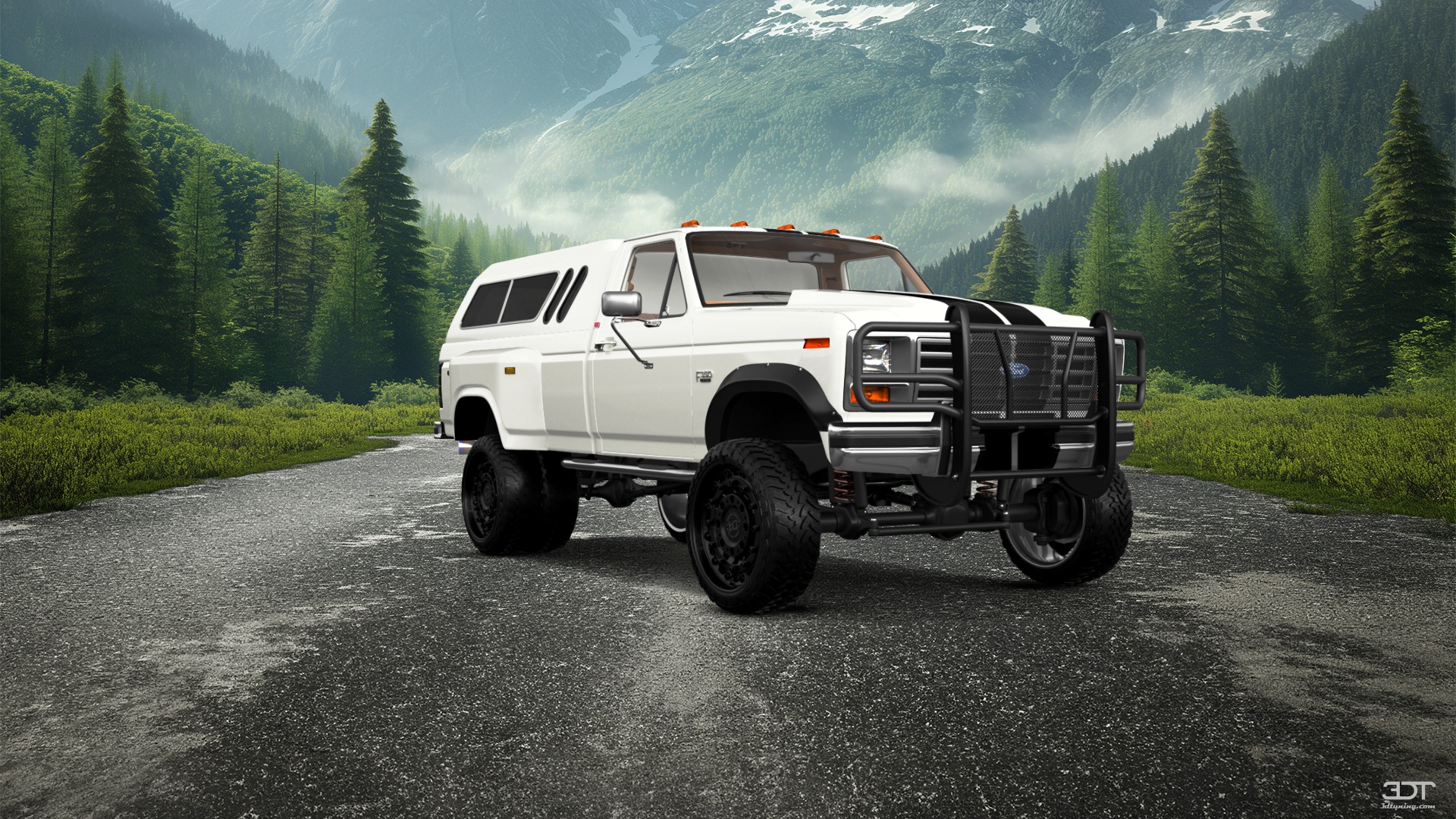 Ford F-350 Dually Regular Cab 2 Door pickup truck 1980 tuning