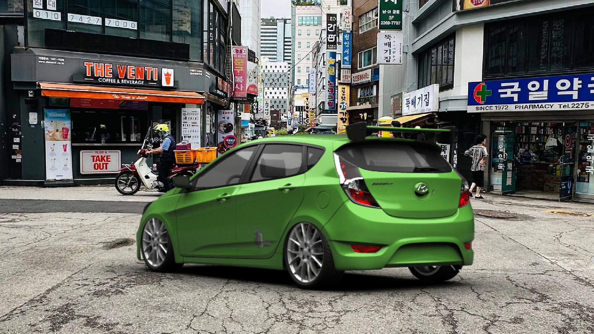 Hyundai Accent 5 Door Hatchback 2012