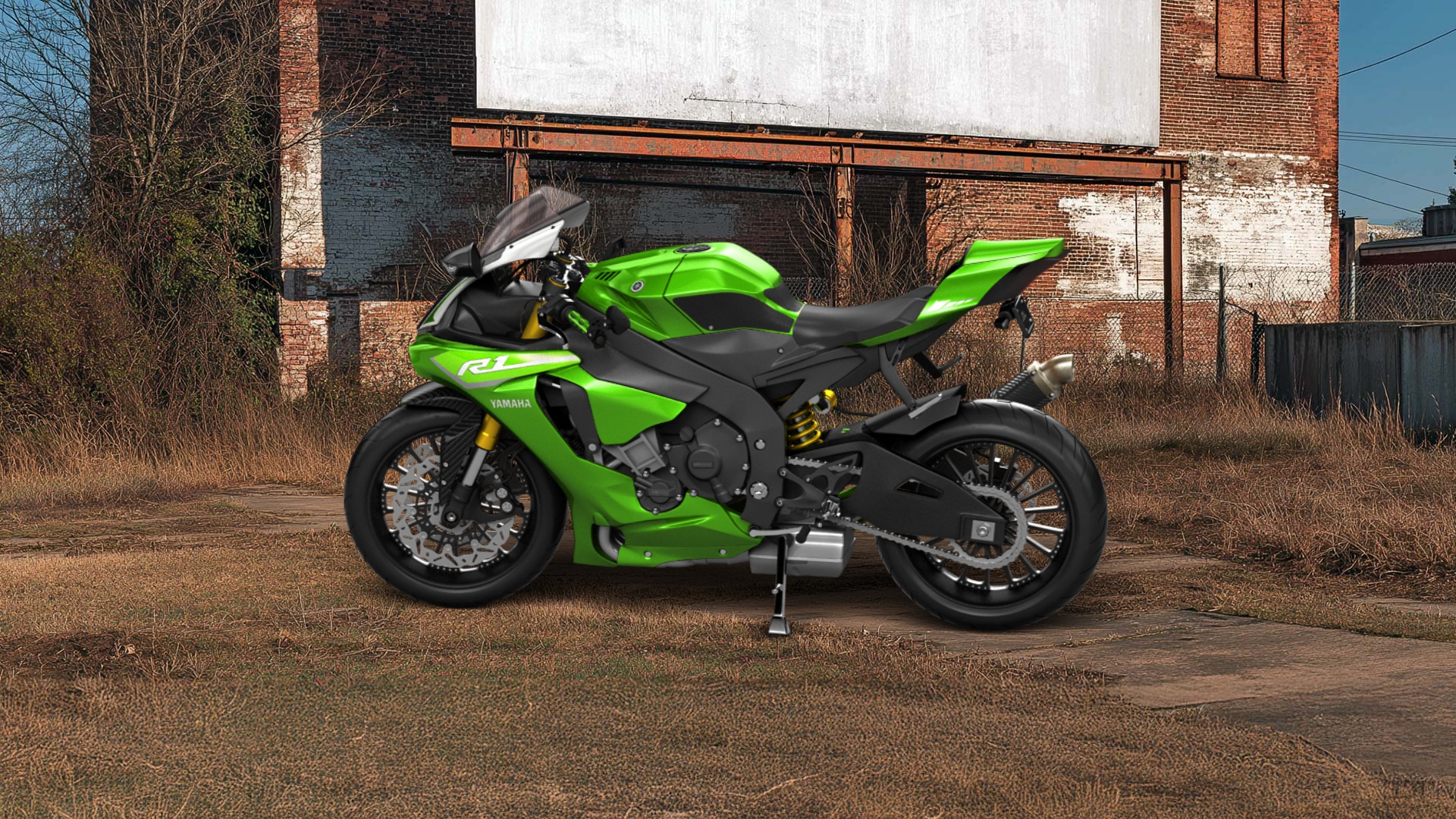 Yamaha YZF R1 Sport Bike 2015 tuning