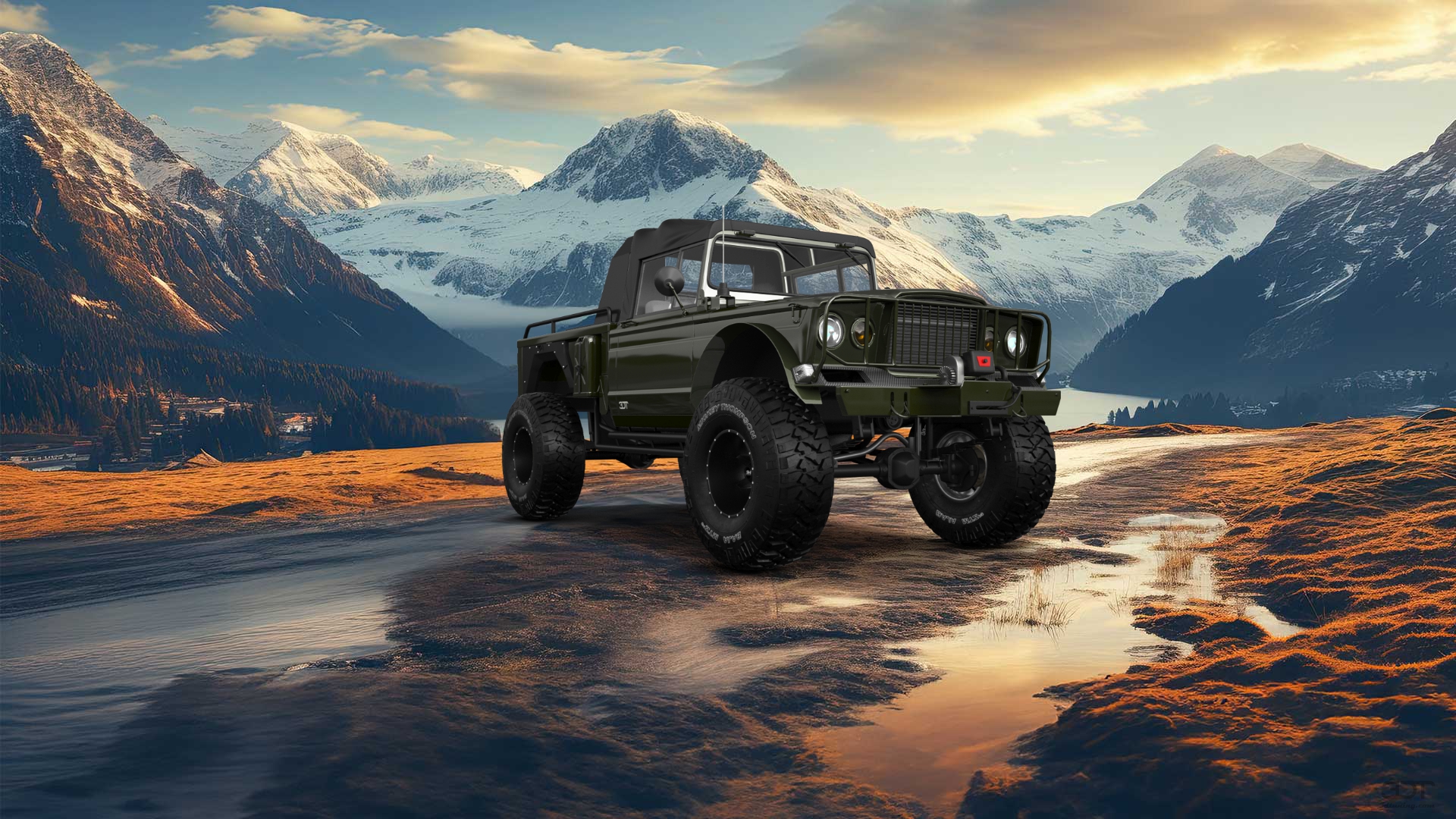 Jeep Kaiser M715 2 Door pickup truck 1968