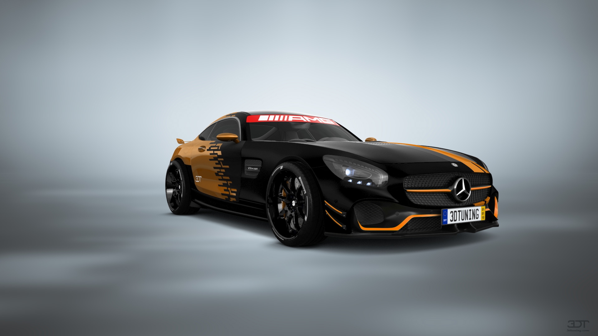Mercedes AMG GT 2 door fastback coupe 2015
