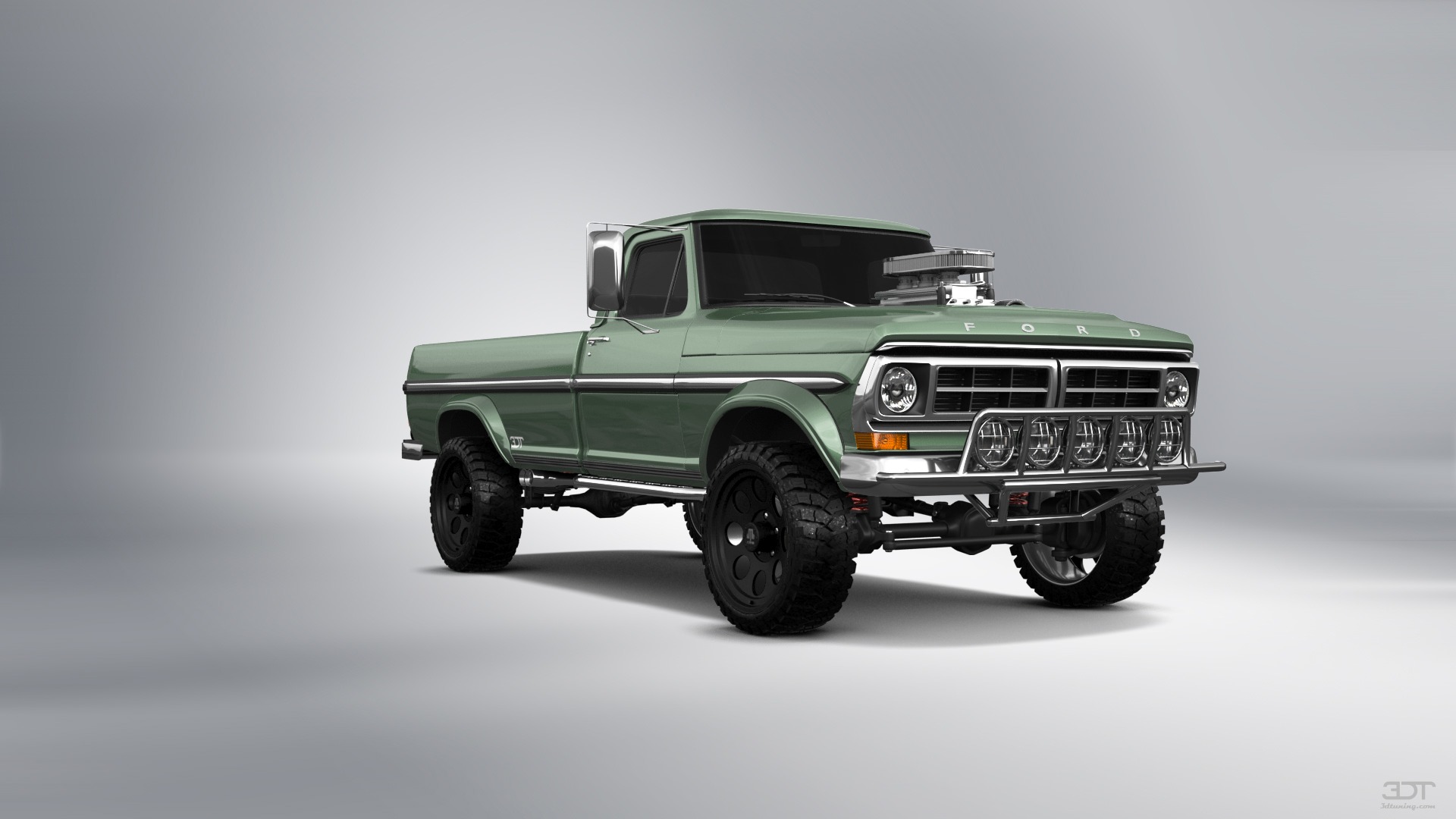 Ford F-250 2 Door pickup truck 1971