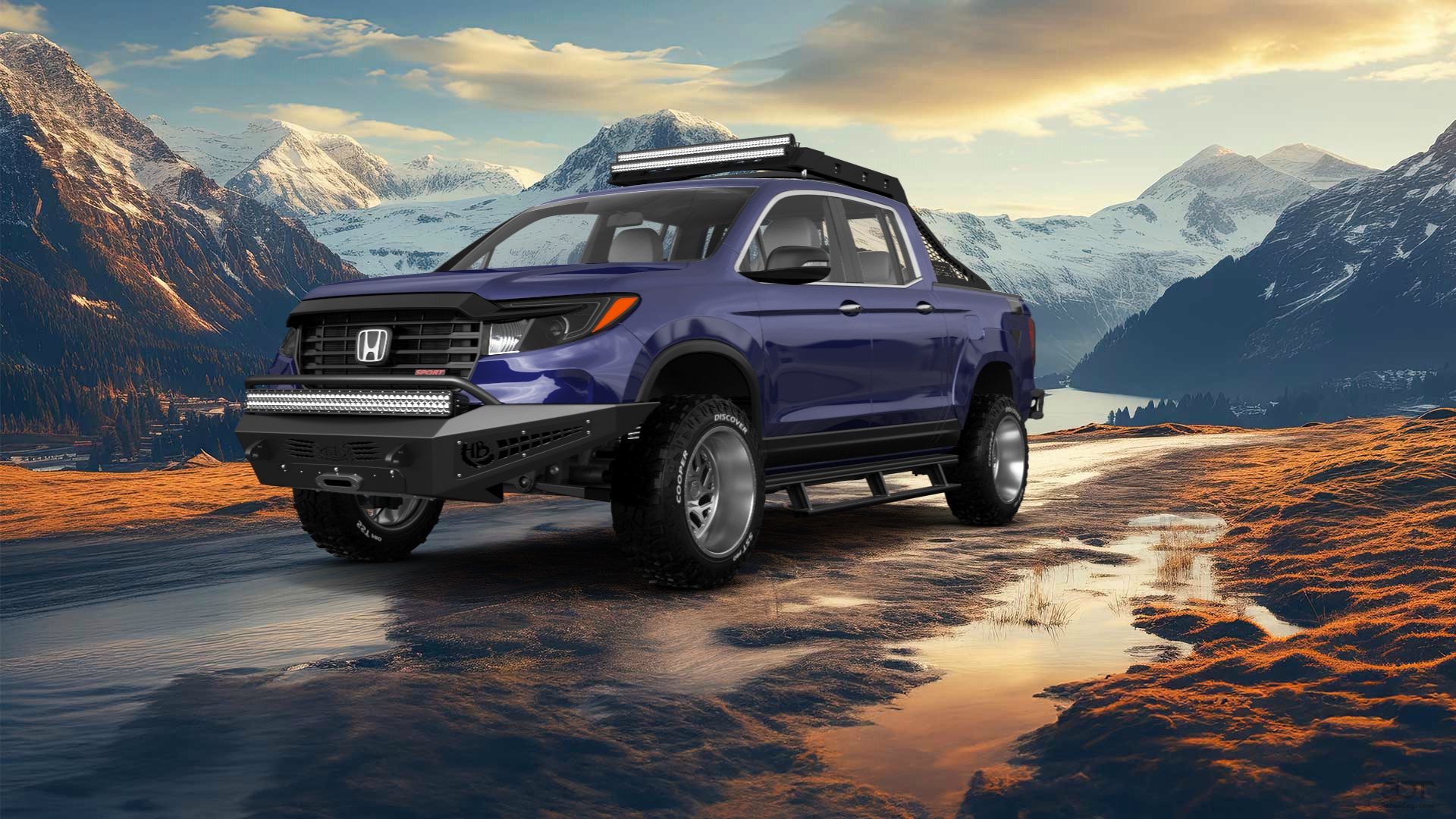 Honda Ridgeline 4 Door pickup truck 2021 tuning