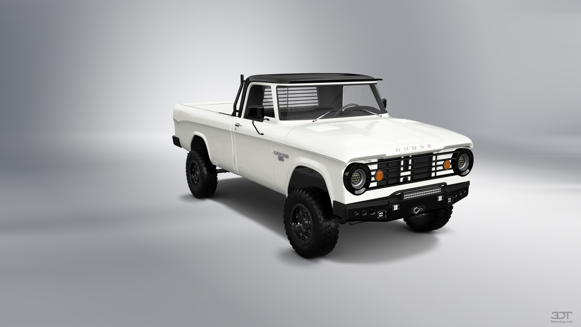 Dodge Power Wagon W200 2 Door pickup truck 1966