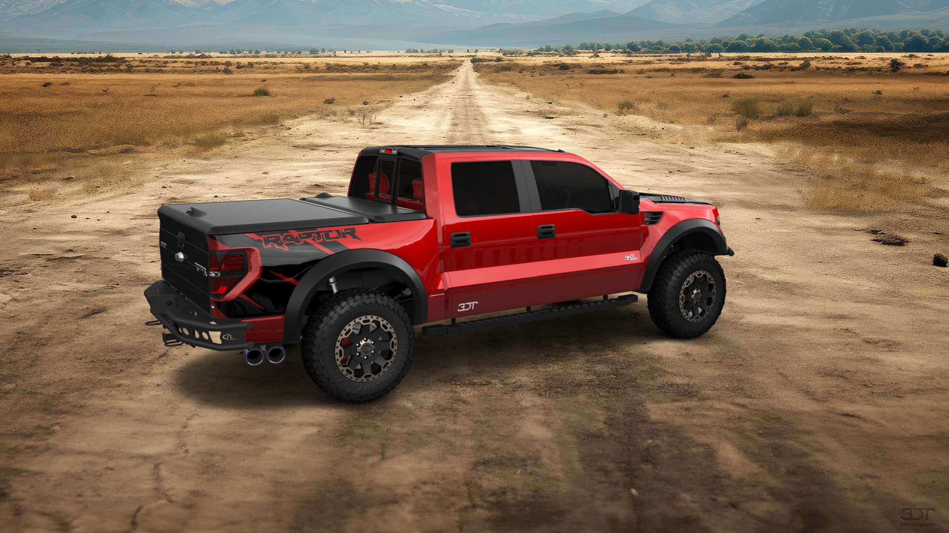 Ford F-150 SVT Raptor 4 Door pickup truck 2013 tuning