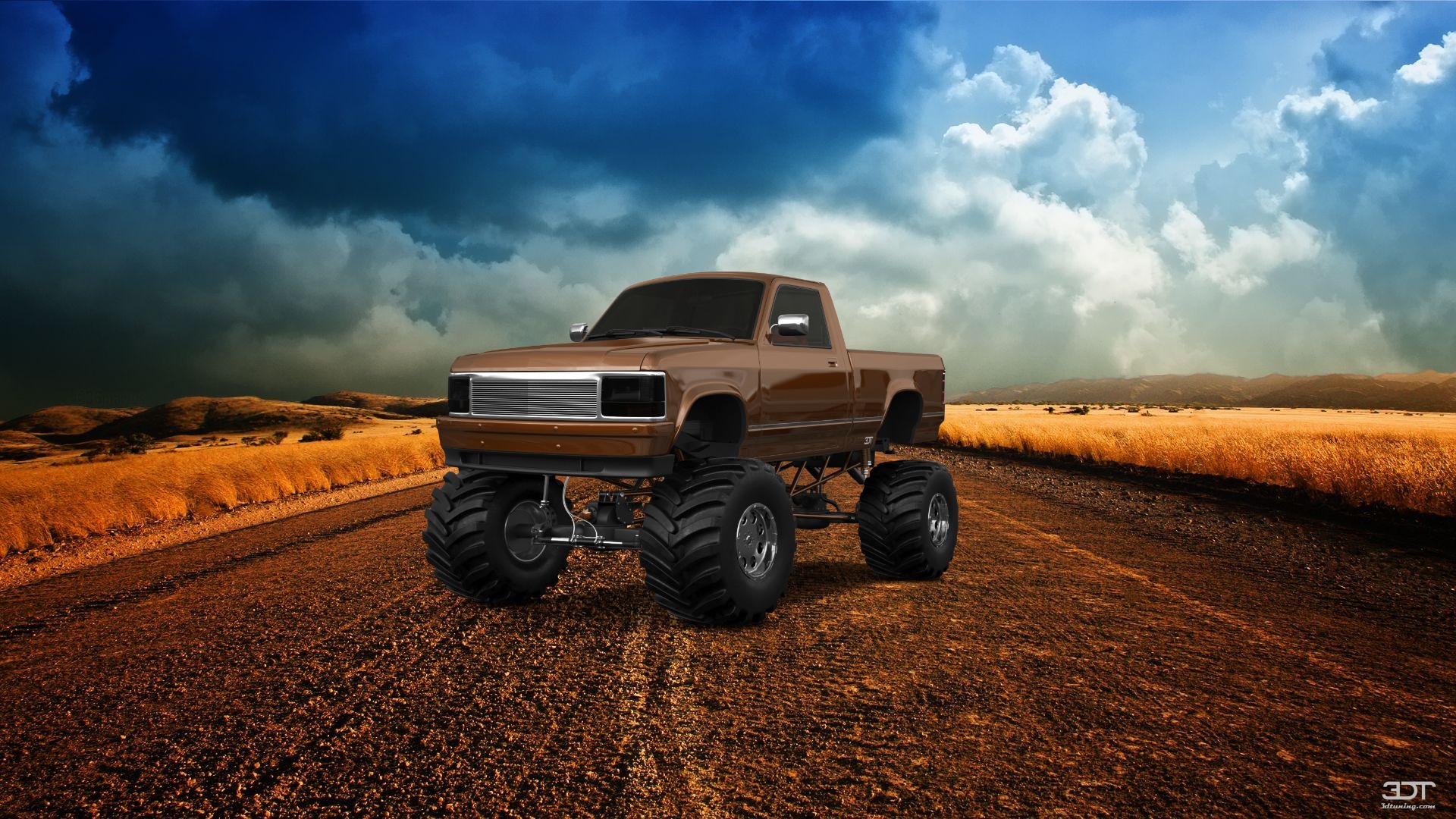 Dodge Dakota Regular Cab 2 Door pickup truck 1987