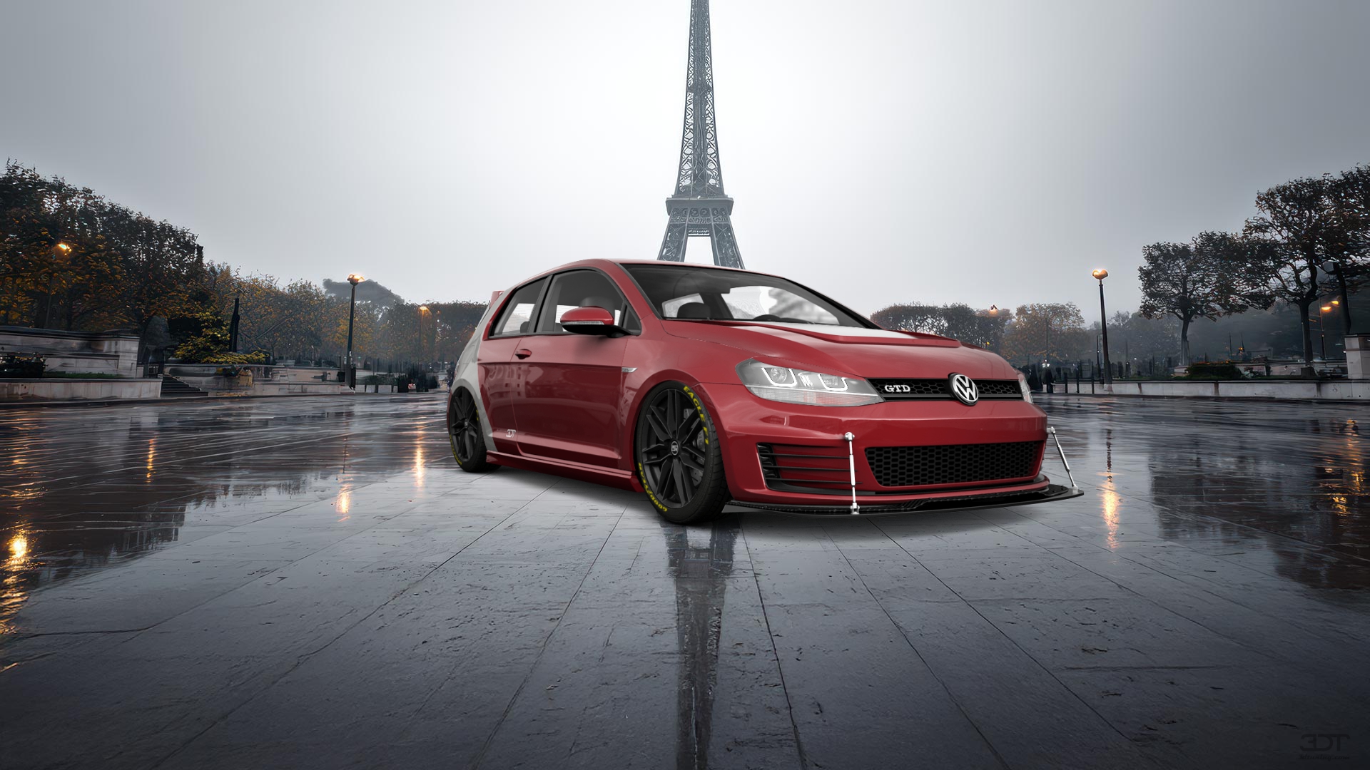Volkswagen Golf 7 3 Door Hatchback 2013 tuning