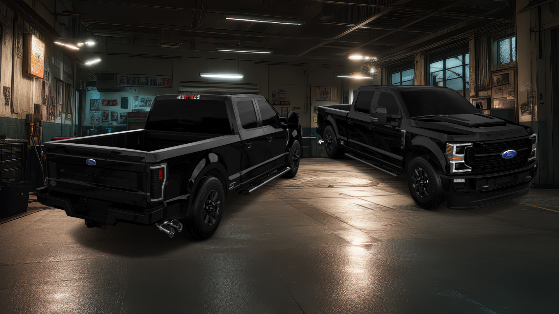 Ford F-250 4 Door pickup truck 2021 tuning