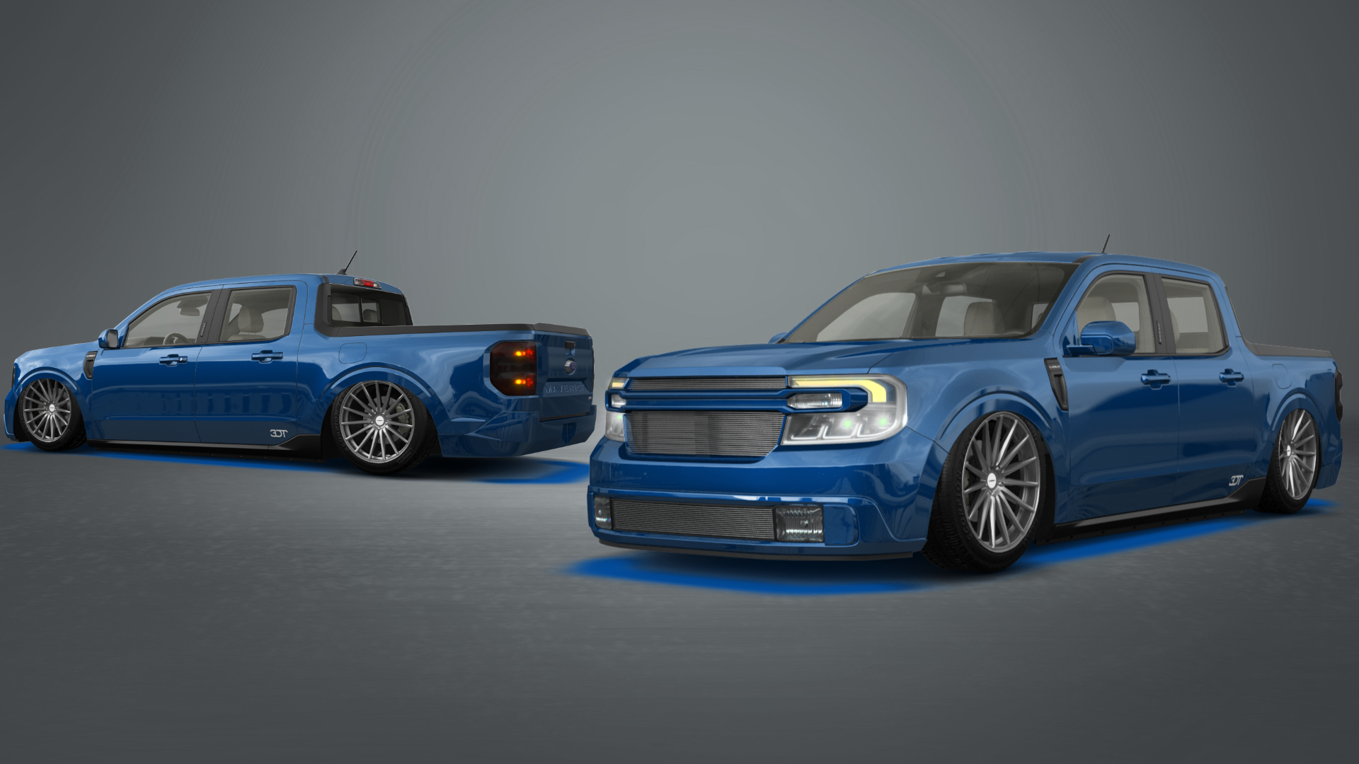 Ford Maverick 4 Door pickup truck 2022 tuning
