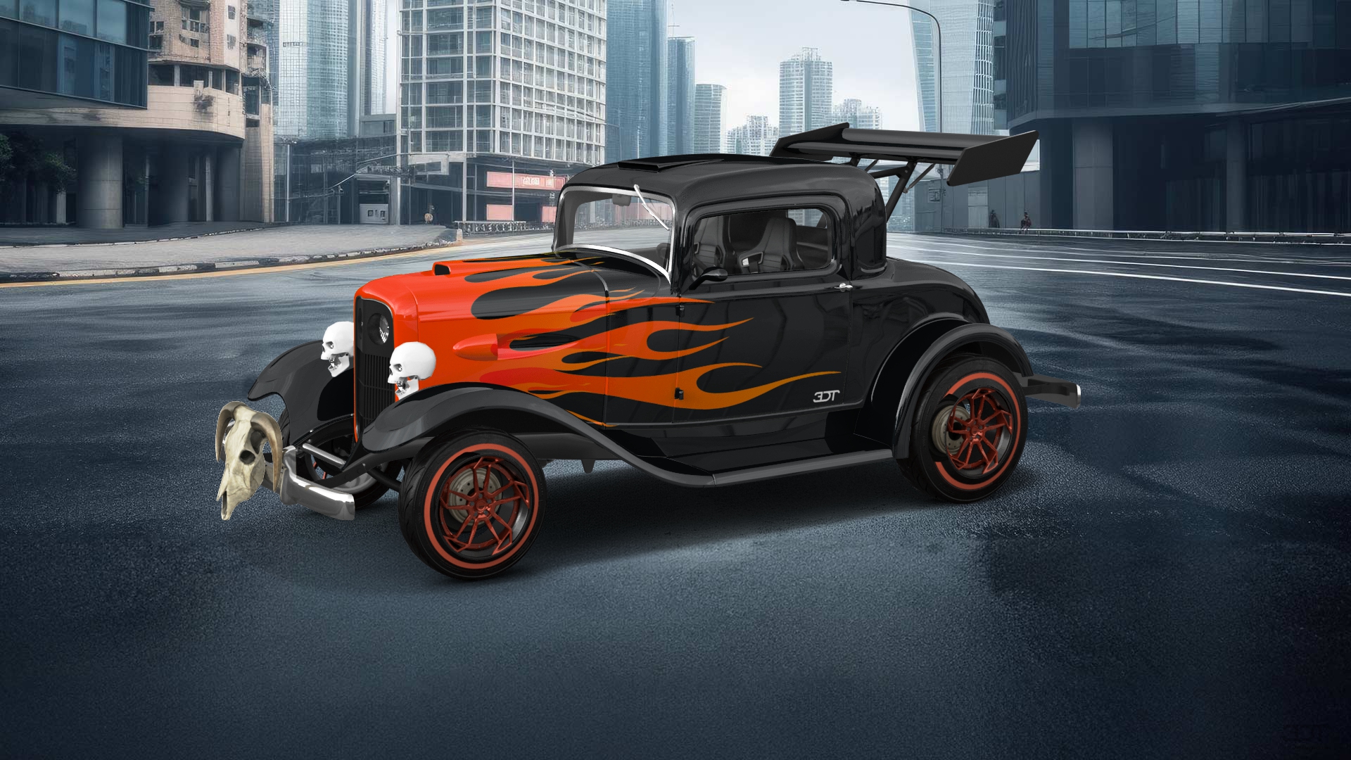 Ford Model B Deluxe 2 Door Coupe 1932 tuning