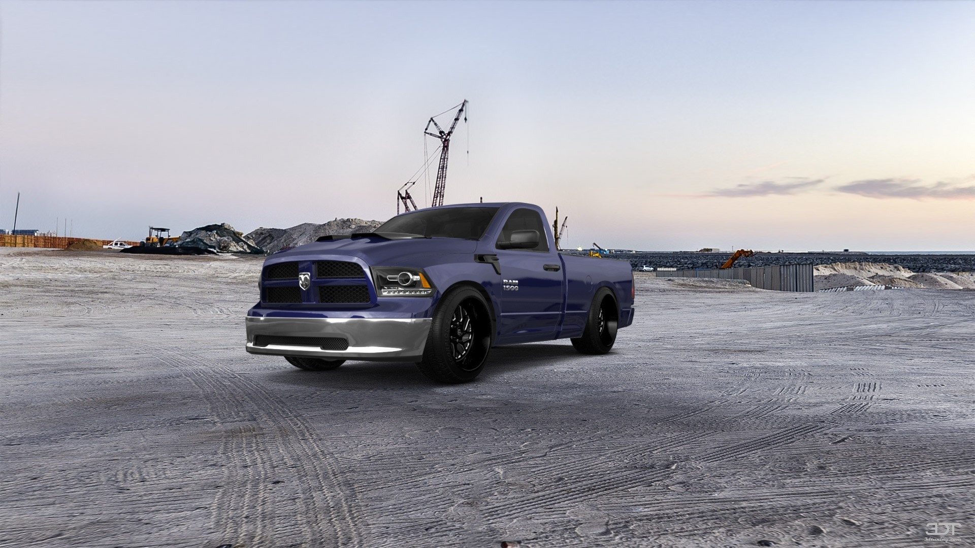 Dodge Ram 1500 6.4' box Regular Cab 2 Door pickup truck 2009