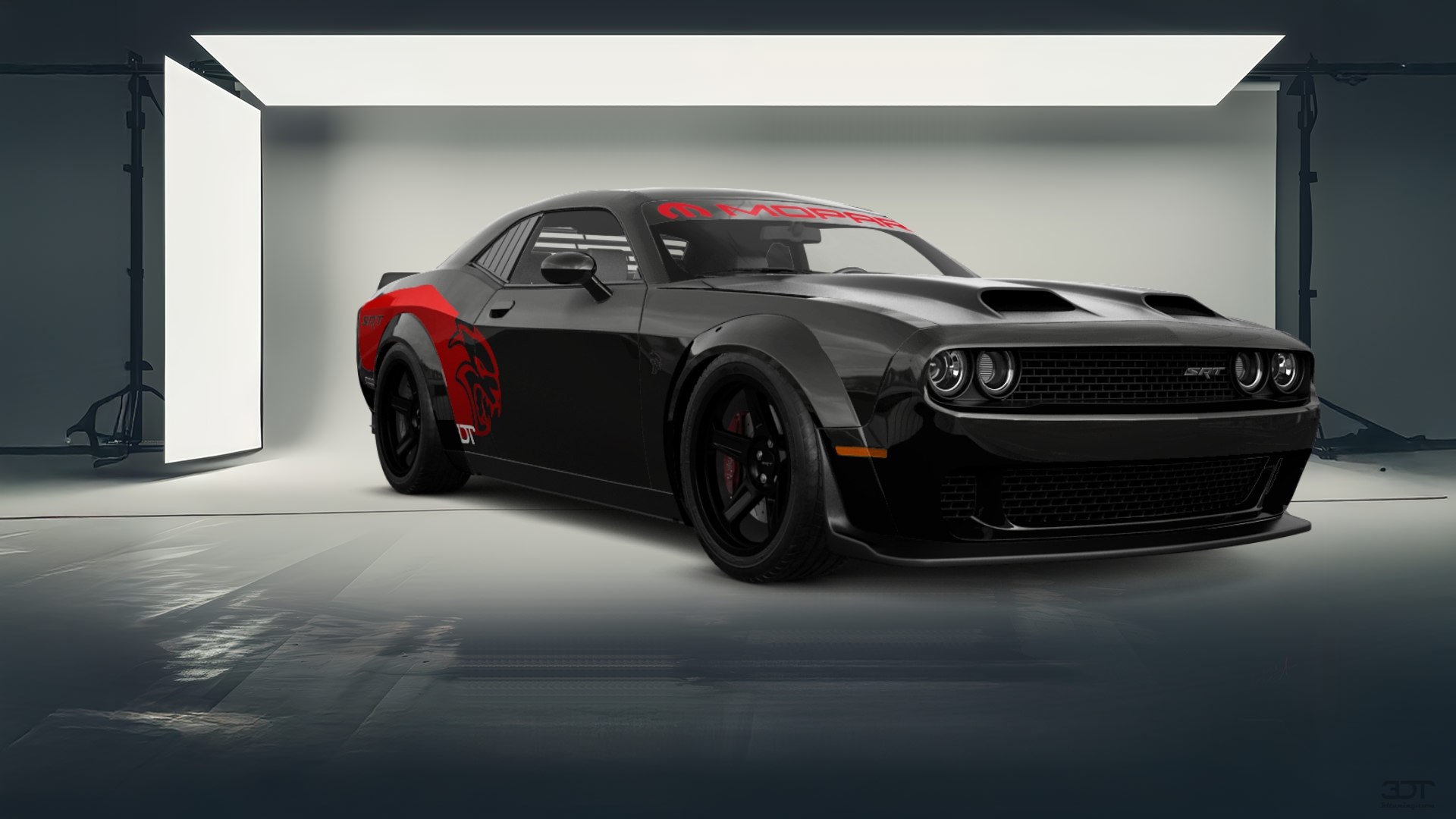 EquestrianBasics124's Dodge Challenger 2015 with Tops, Trunk Lid