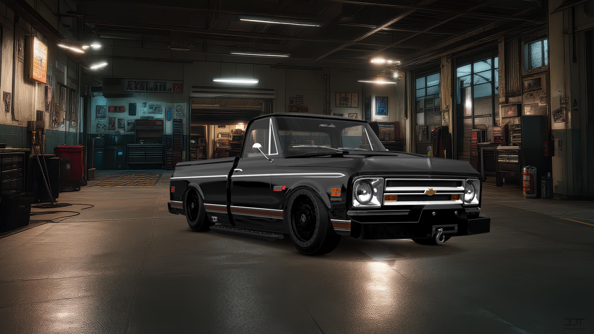 Chevrolet C-10 Cheyenne 2 Door pickup truck 1967 tuning