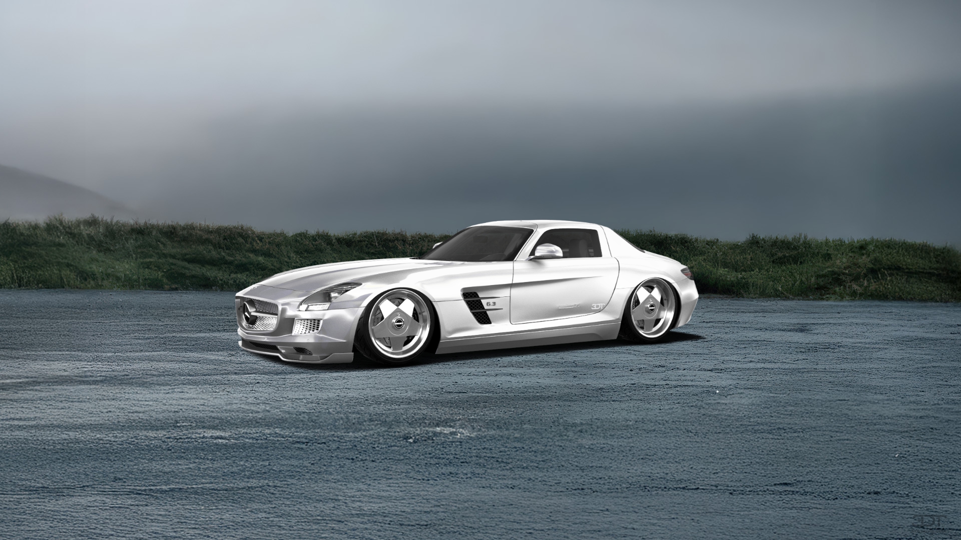 Mercedes SLS 2 Door Coupe 2011 tuning