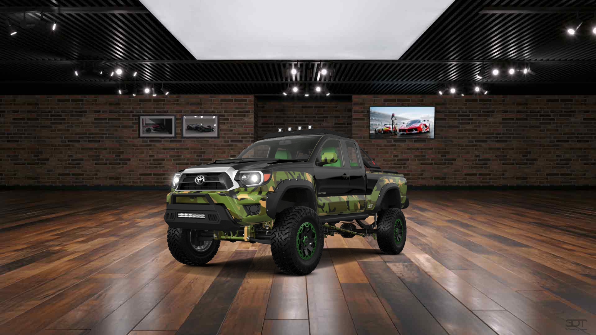 Toyota Tacoma Access Cab 6.2 ft box Pickup Truck 2012 tuning