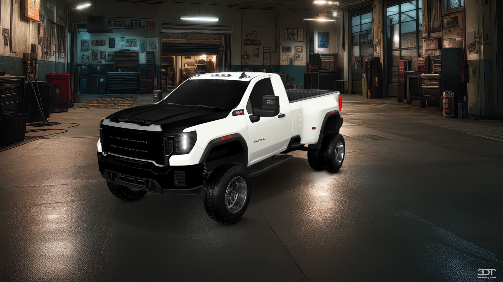 GMC Sierra 3500 HD 2 Door pickup truck 2020 tuning