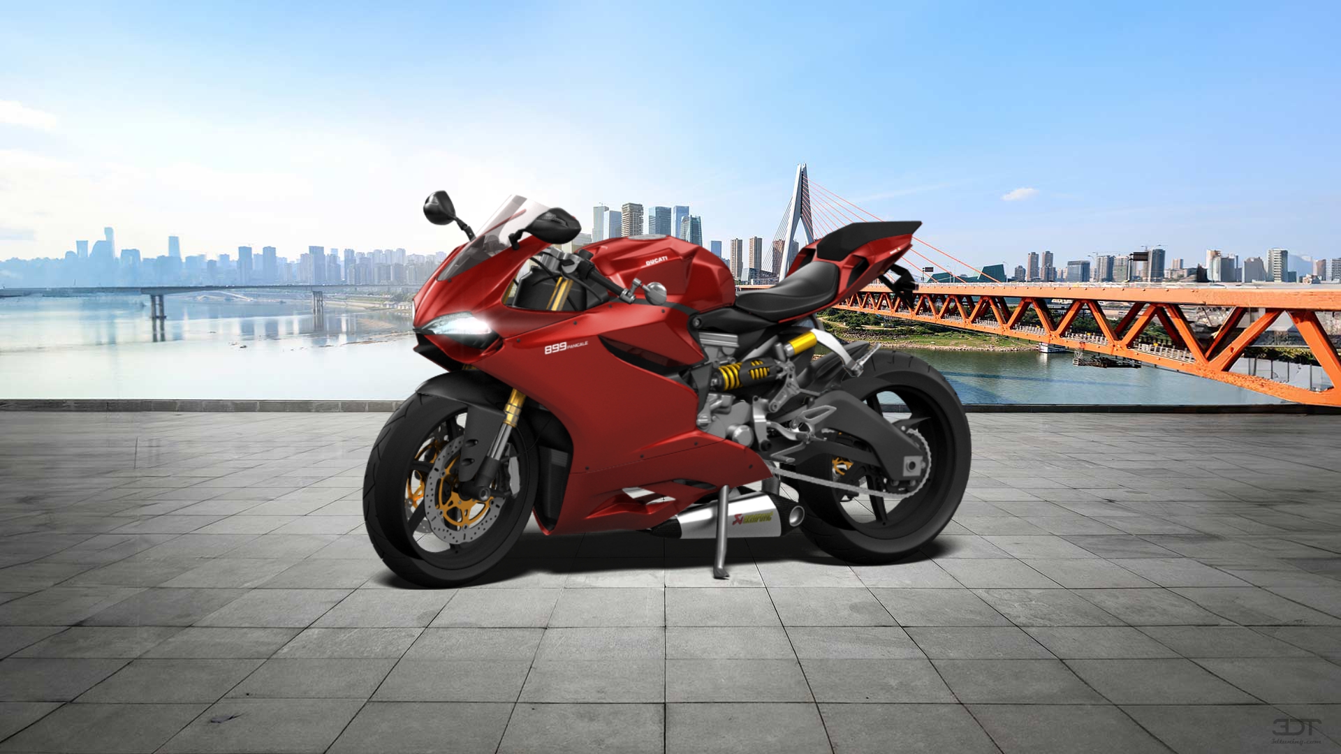 Ducati 899 Panigale Sport Bike 2015