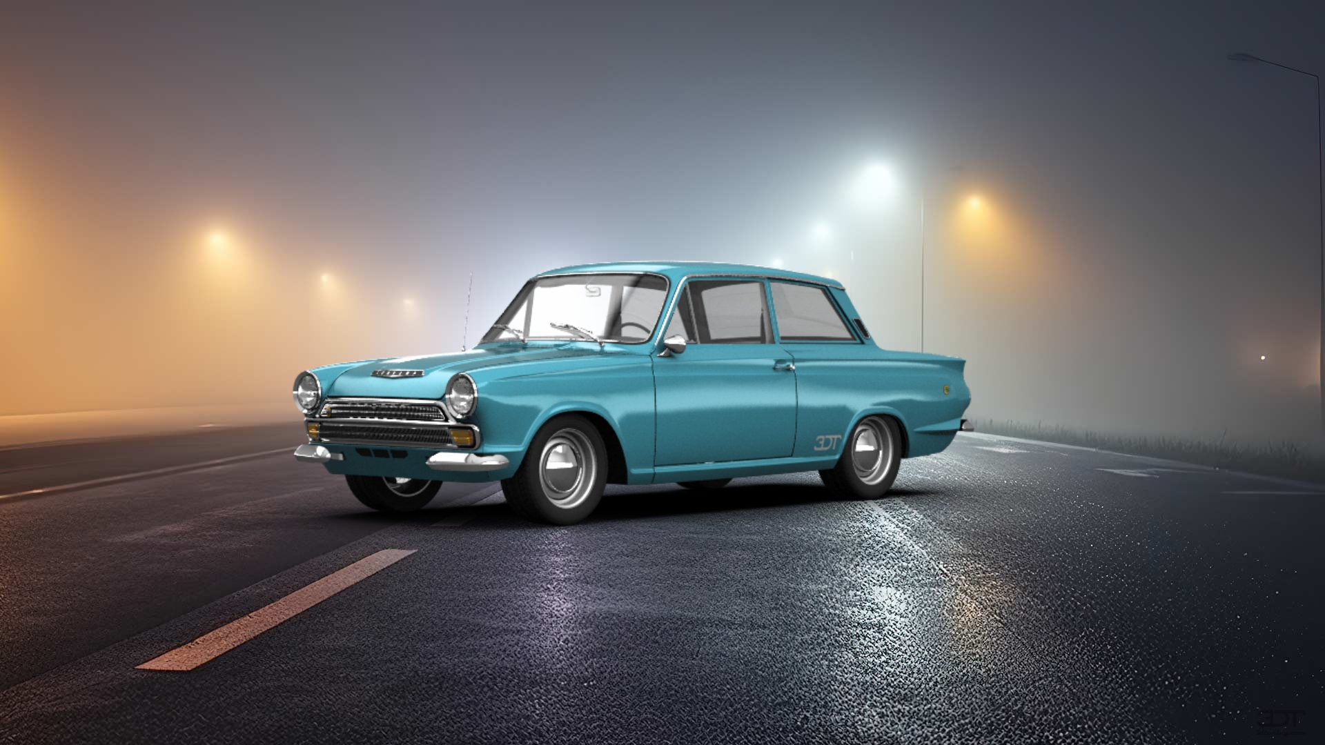 Lotus Cortina Coupe 1966 tuning