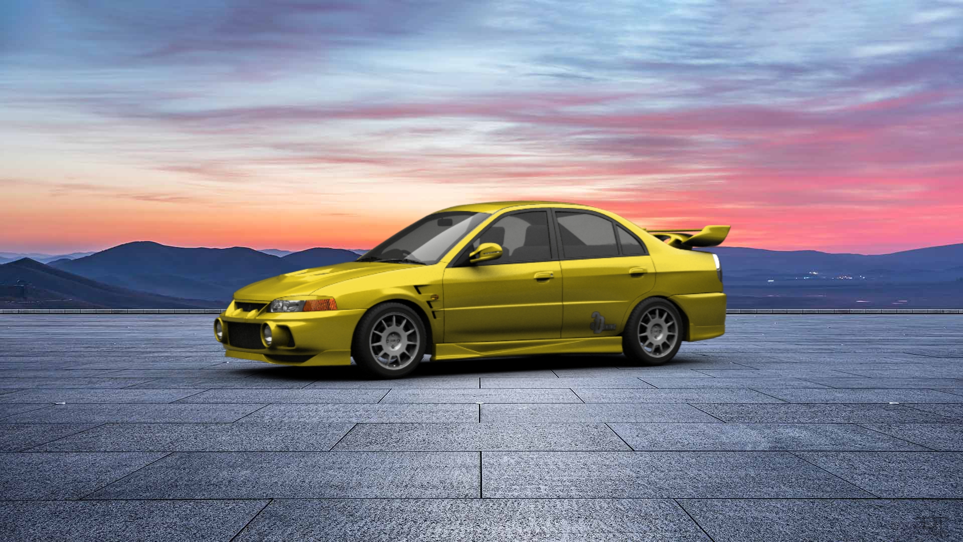 Mitsubishi Lancer Evo IV Sedan 1996