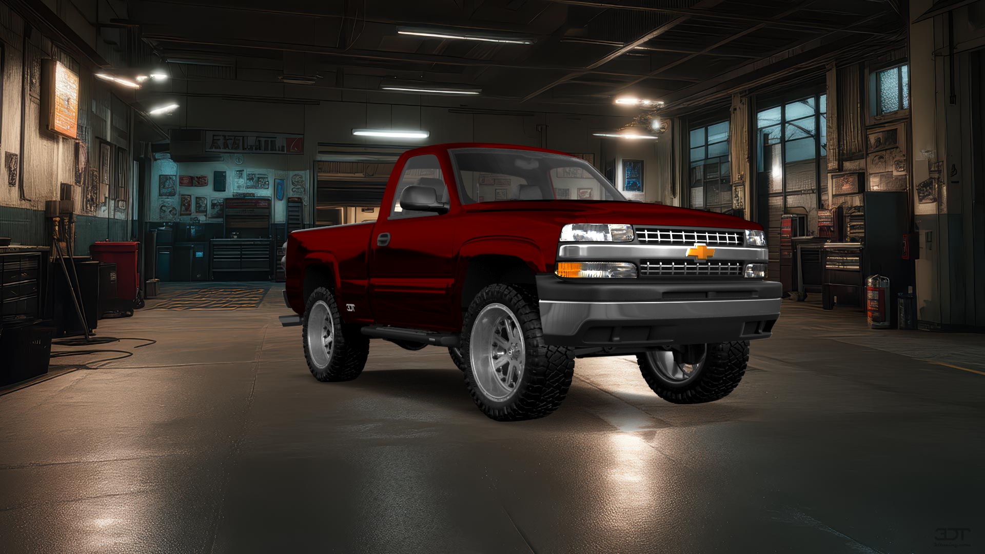 Chevrolet Silverado 1500 6.5 ft box 2 Door pickup truck 1999 tuning