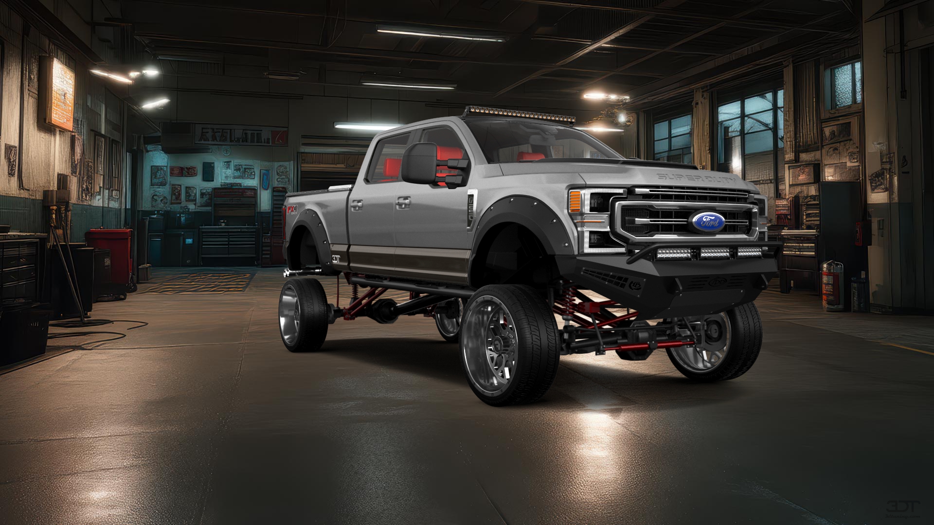 Ford F-250 4 Door pickup truck 2021 tuning